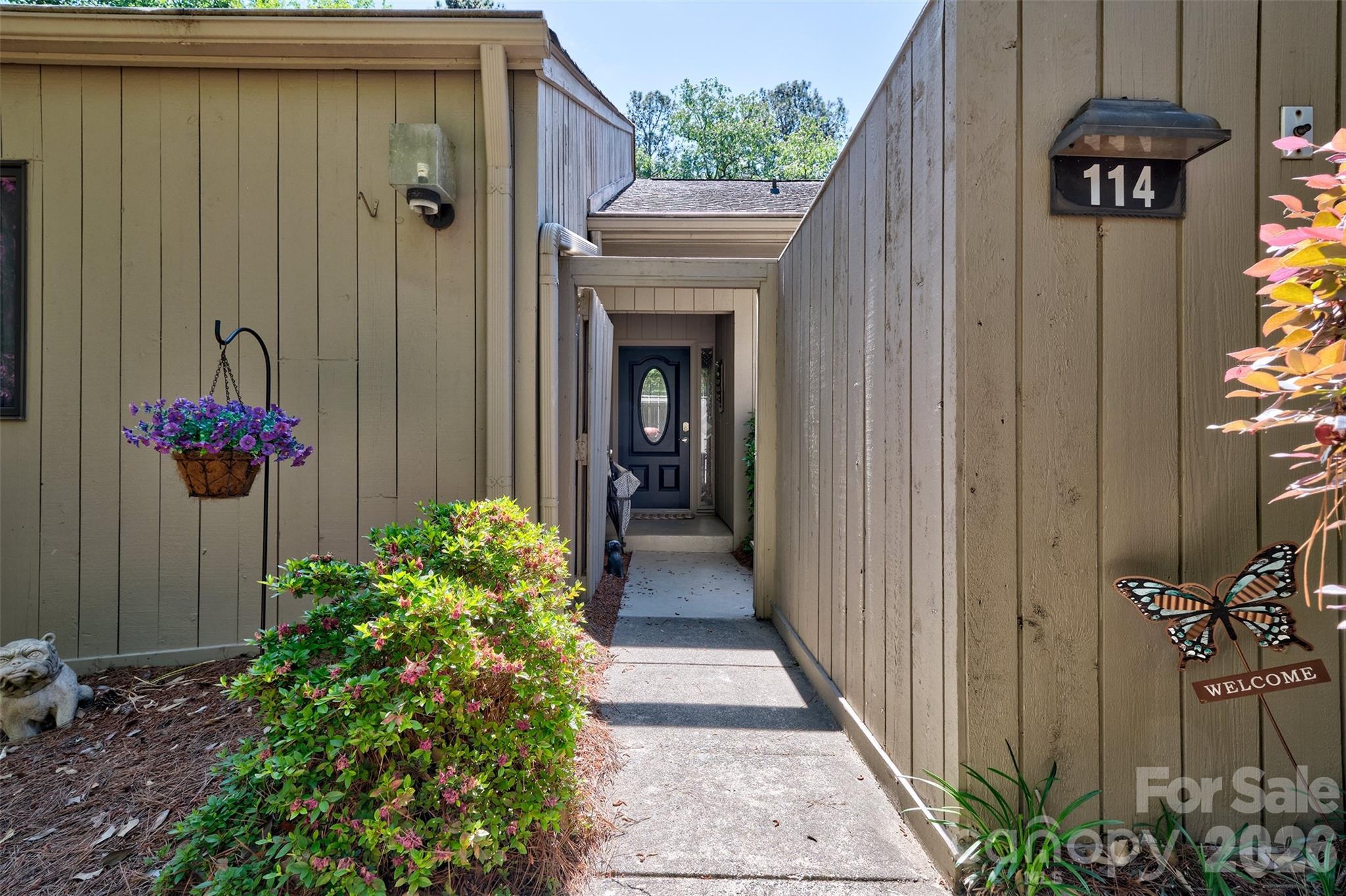 Entry way to your new escape - 114 Pine Grove Circle, Lake Wylie
