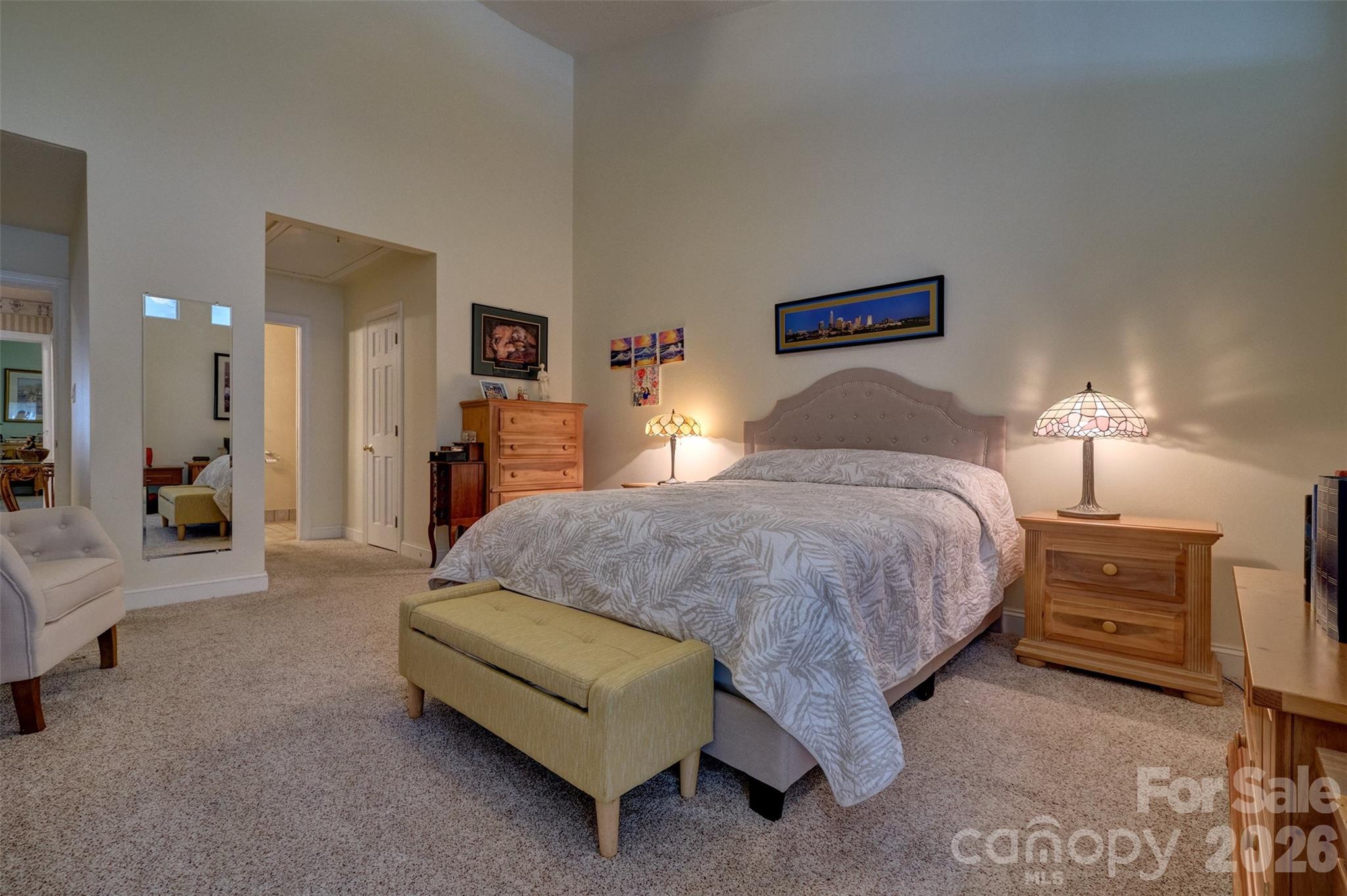 Additional view of master bedroom - 114 Pine Grove Circle, Lake Wylie