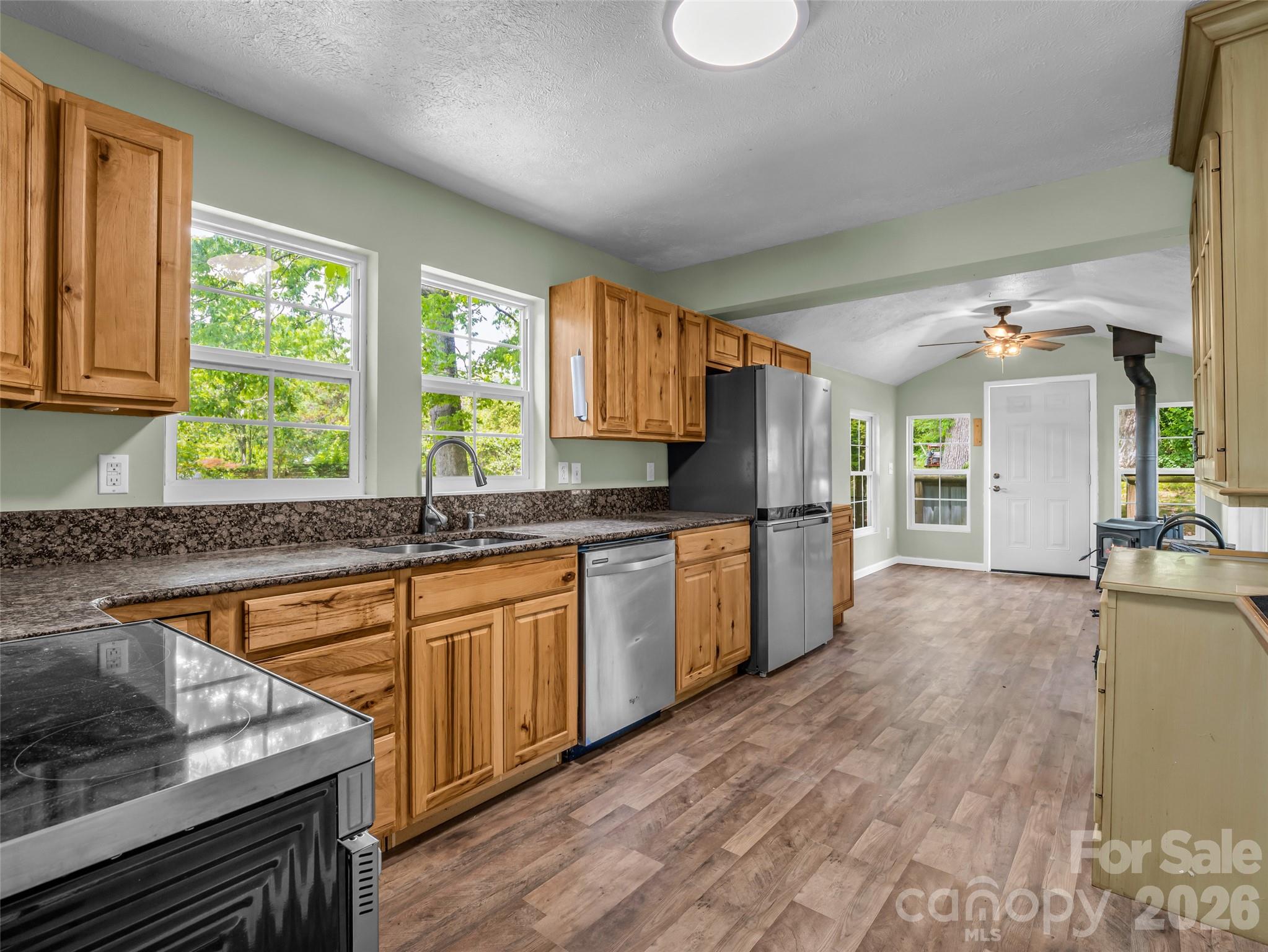 Kitchen With Dining Area - 1916 Old Spartanburg Road, Hendersonville