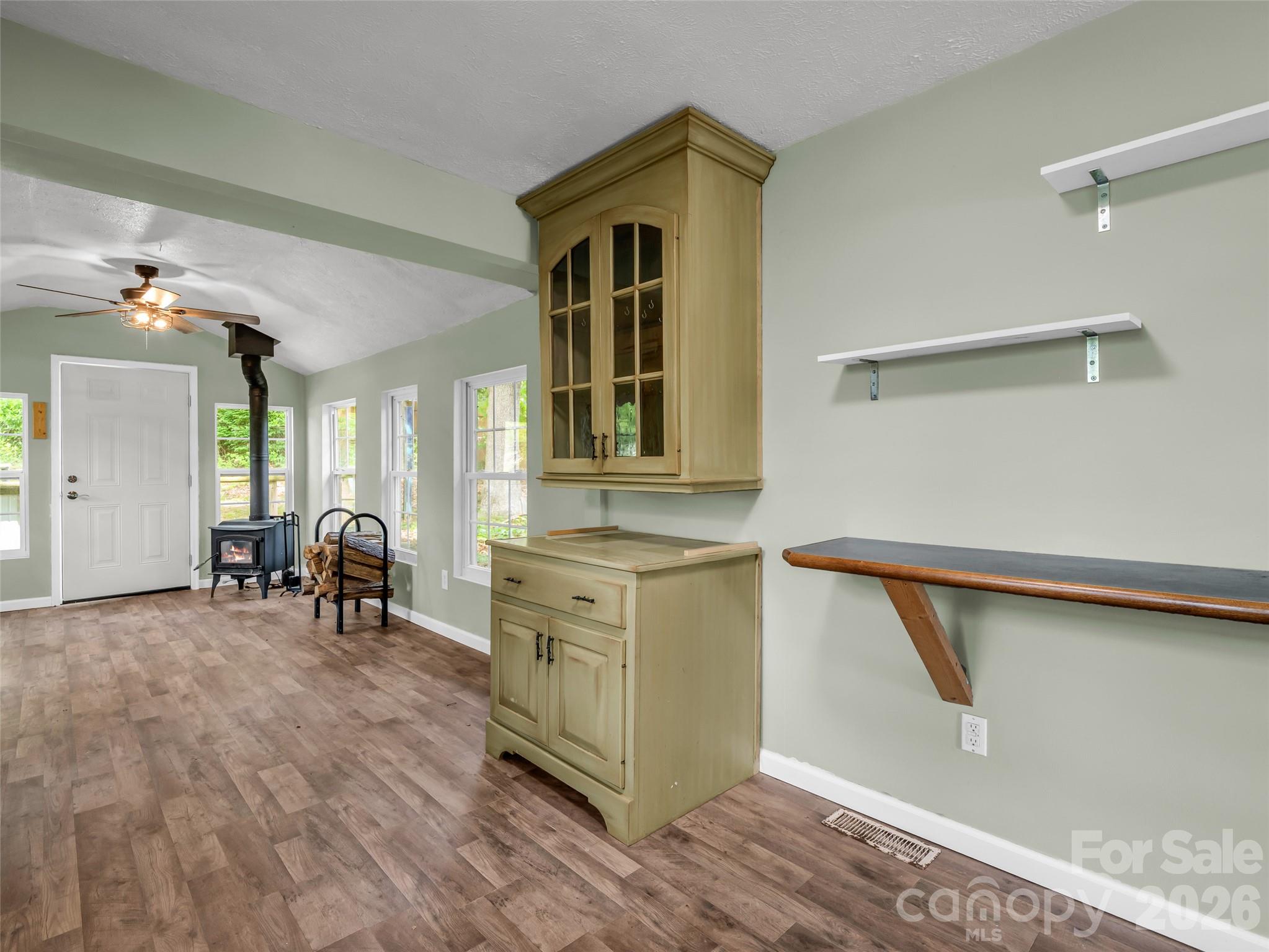 In Kitchen View Of Back Door - 1916 Old Spartanburg Road, Hendersonville
