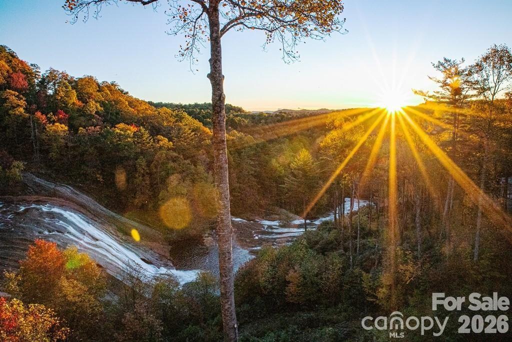 Unmatched Sunsets and Sounds Perched Above Lake Toxaway Falls - 78 Upper Tanglewood Road, Lake Toxaway