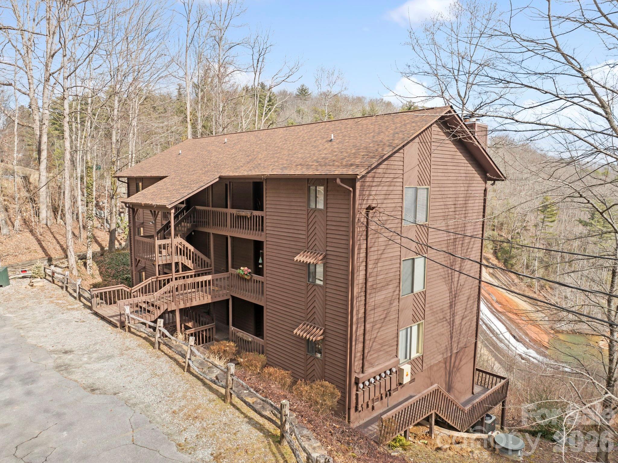 Drone View of Exterior - 78 Upper Tanglewood Road, Lake Toxaway