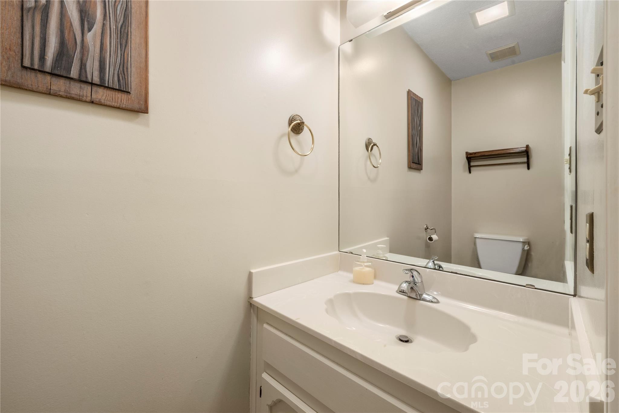 Two car garage with added attic space above - 3426 Driftwood Drive, Gastonia