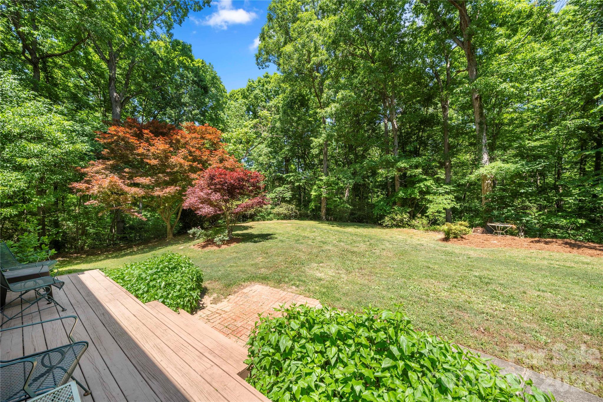 Fully fenced backyard - 3426 Driftwood Drive, Gastonia