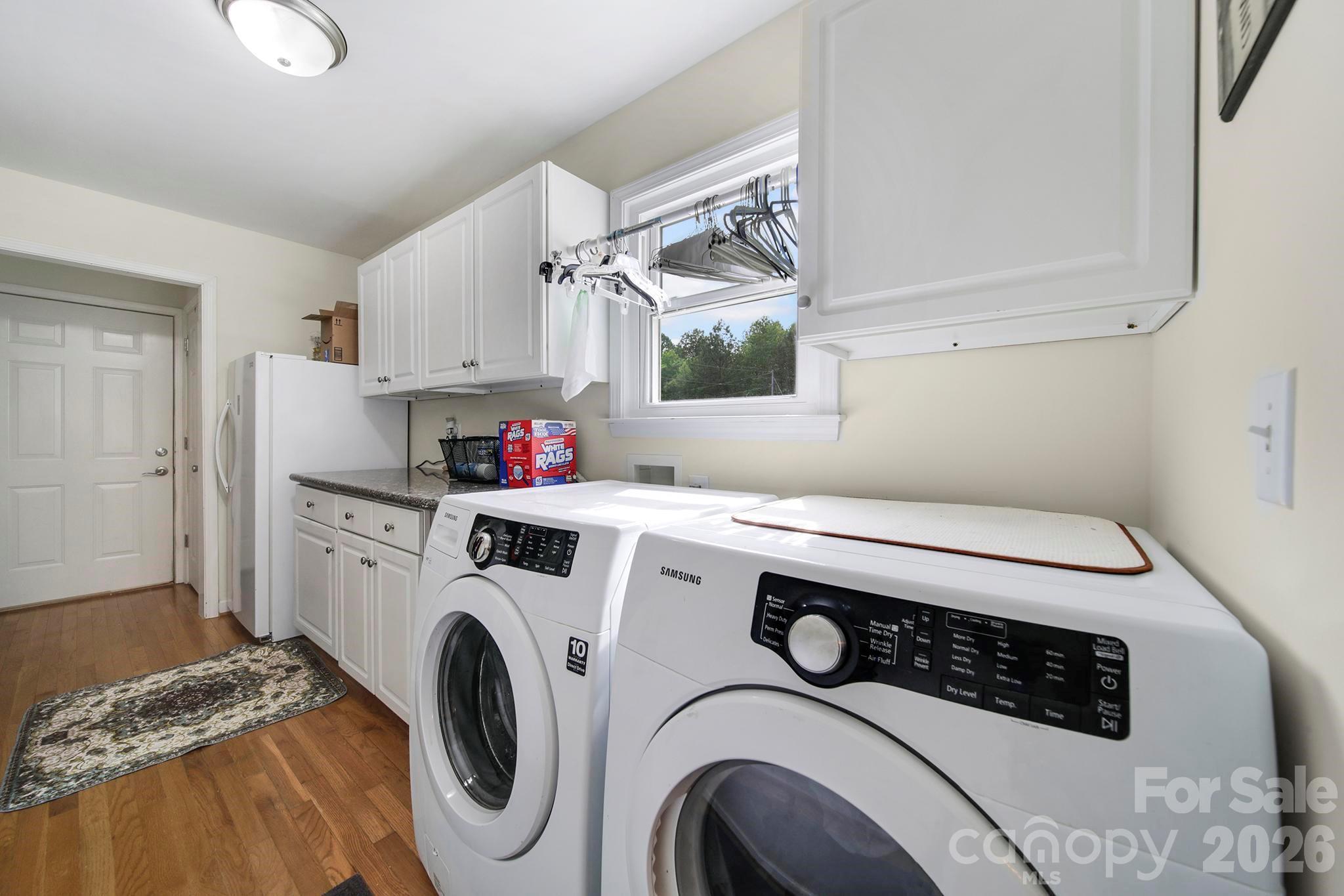Laundry off kitchen leading to garage - 530 Calabash Road, Clover