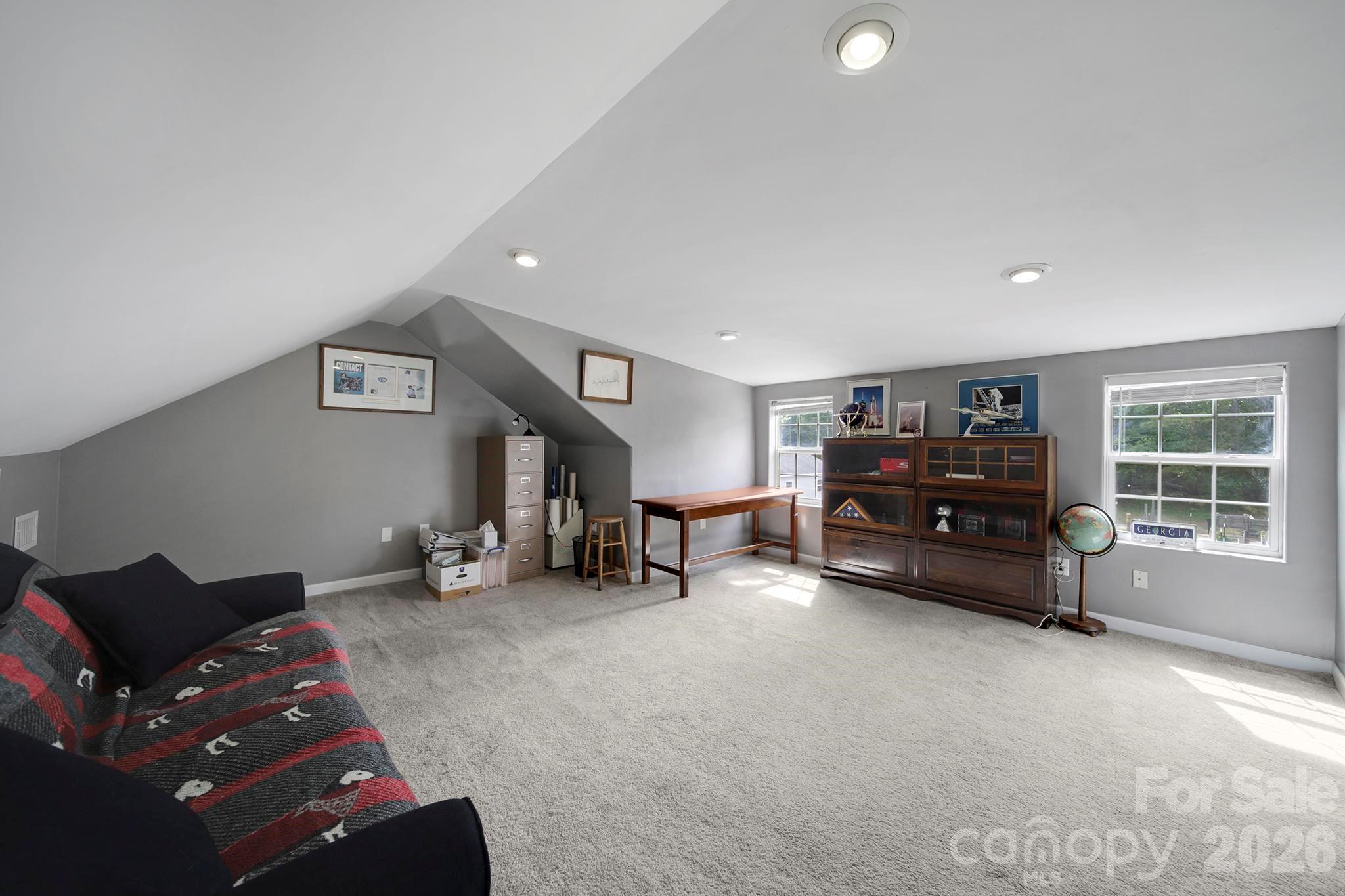 4th Bedroom upstairs, separate staircase off garage - 530 Calabash Road, Clover