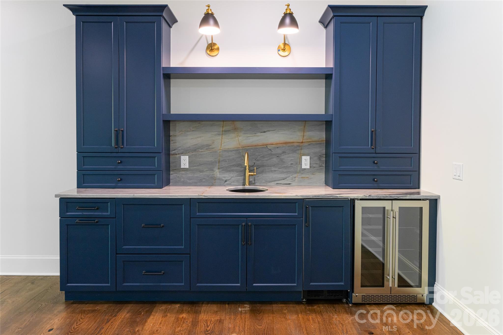 Lower Level Recreation Room Wet Bar - 99 Little Cherokee Ridge, Hendersonville