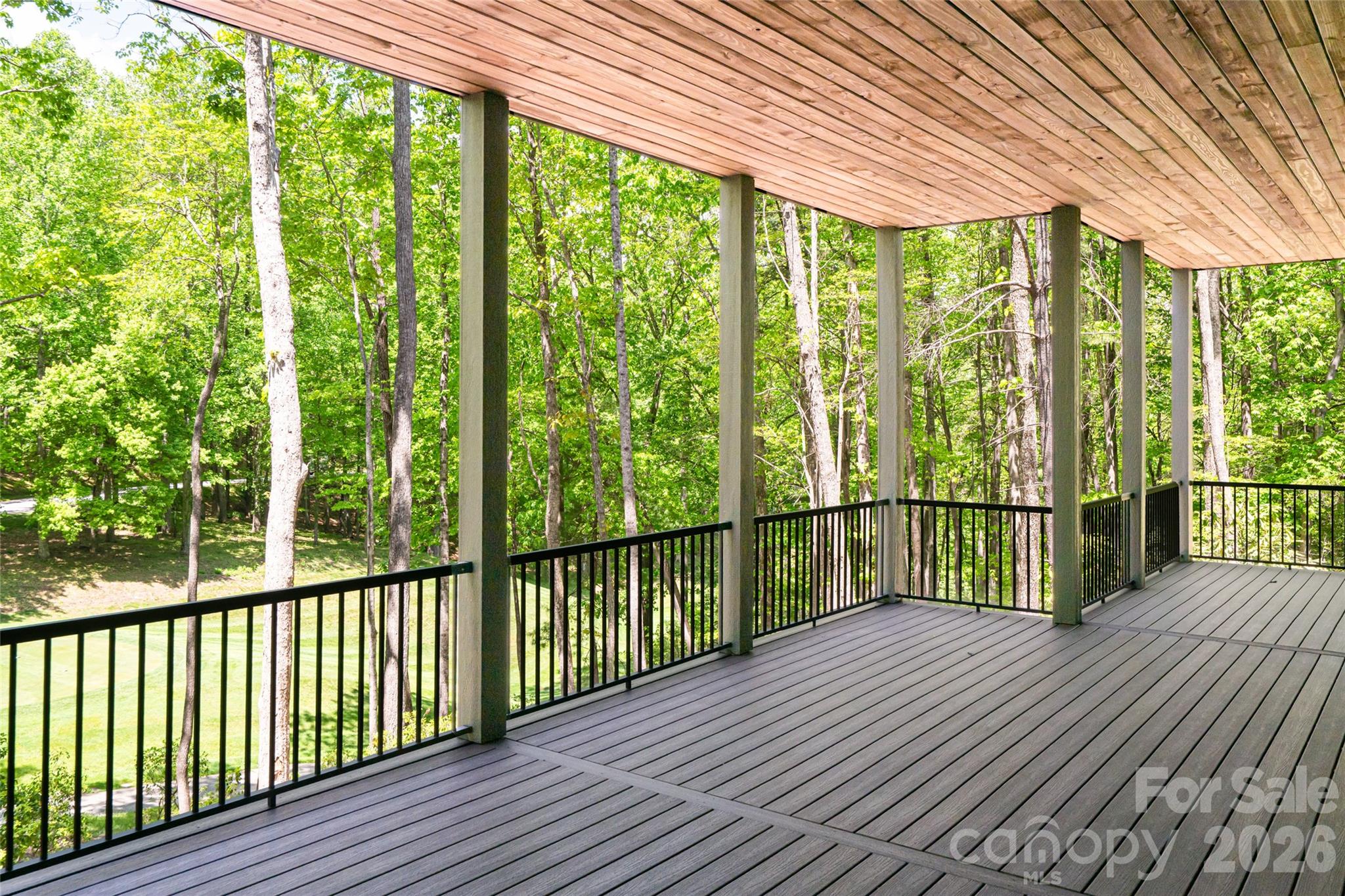 Lower Level Deck - 99 Little Cherokee Ridge, Hendersonville