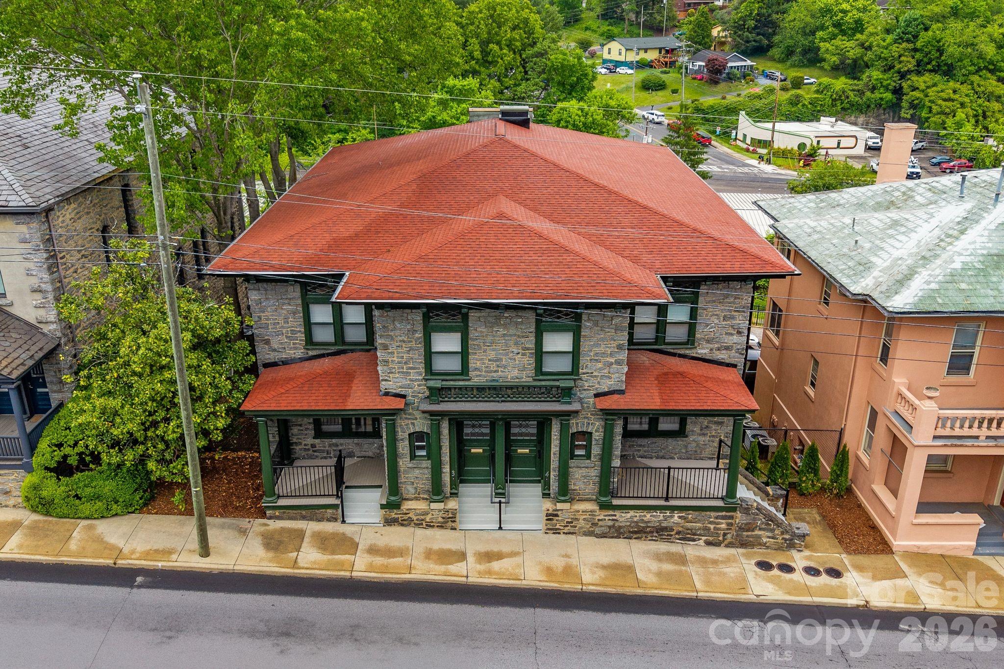 Stunning stone historic building completely remodeled and new on the inside - 134 Biltmore Avenue, Asheville