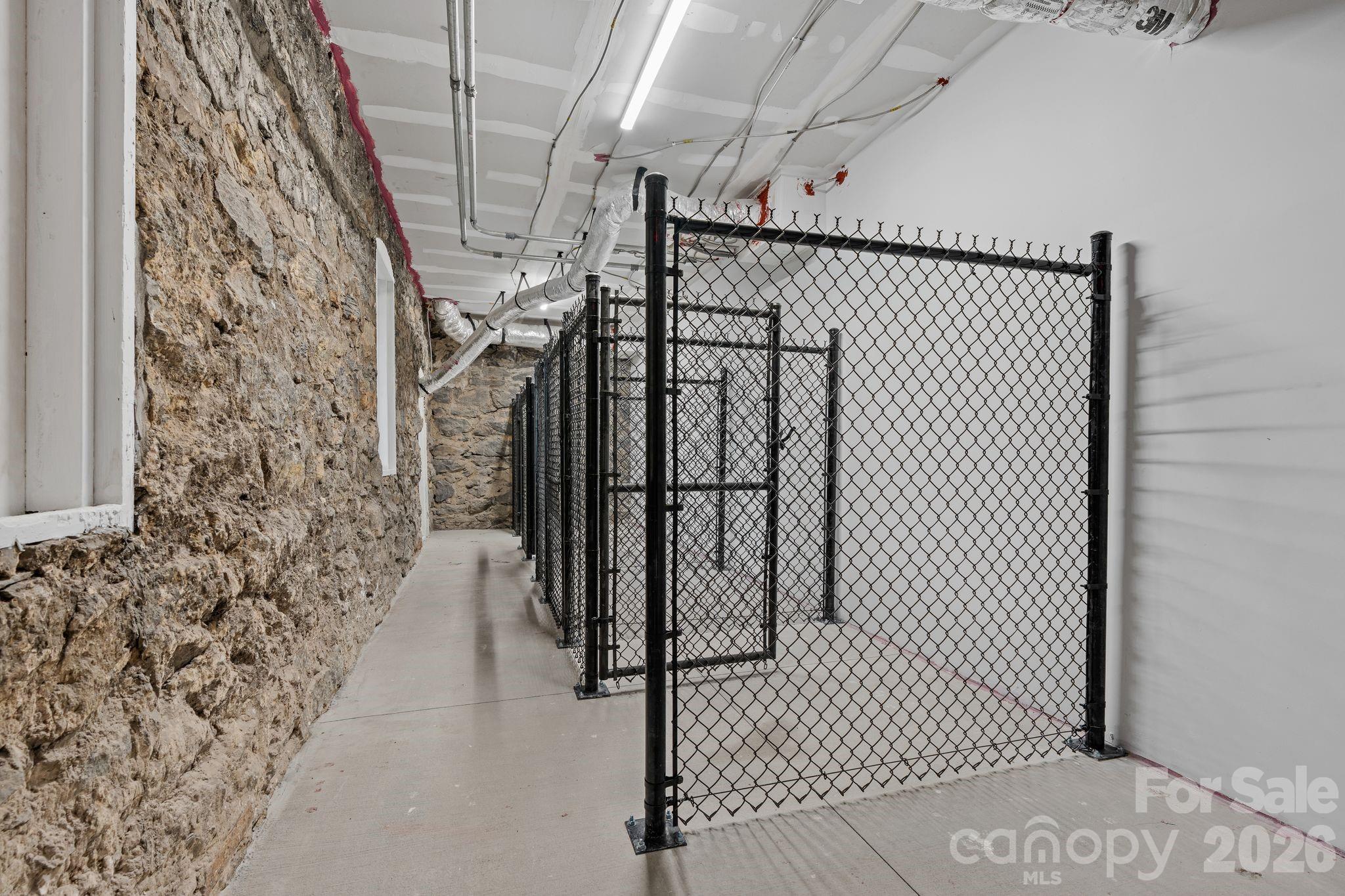 6 x 6 fenced storage per condo - 134 Biltmore Avenue, Asheville