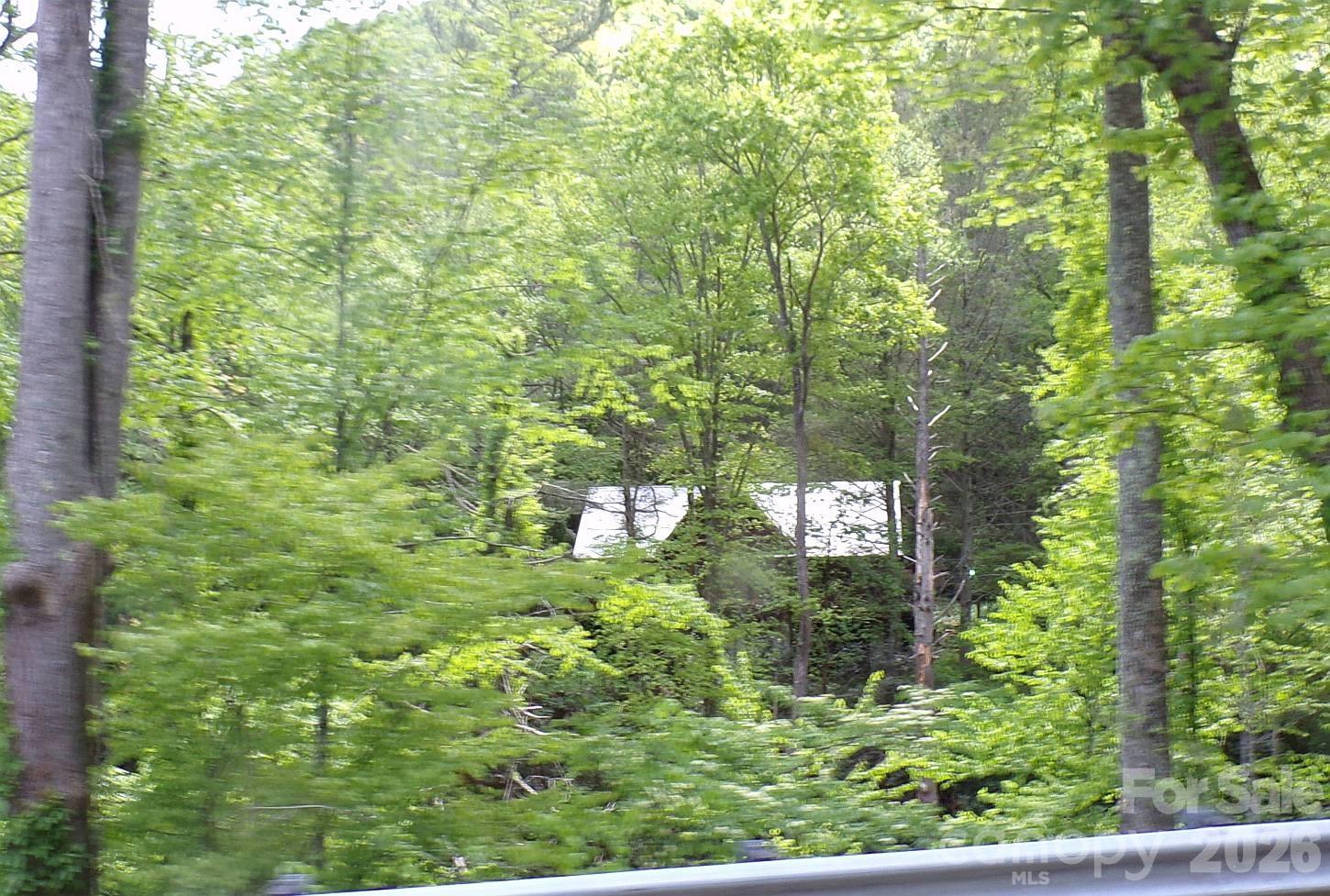 Home from Hwy 64 - 216 Paradise Road, Hendersonville
