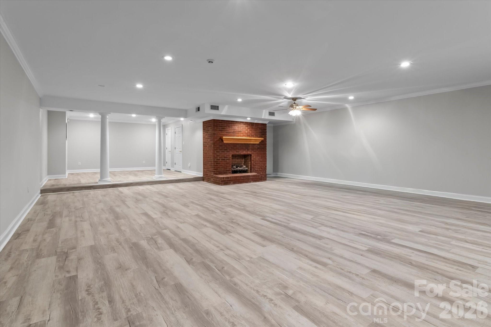 Newly refinished basement. - 139 Morning Dove Lane, Statesville
