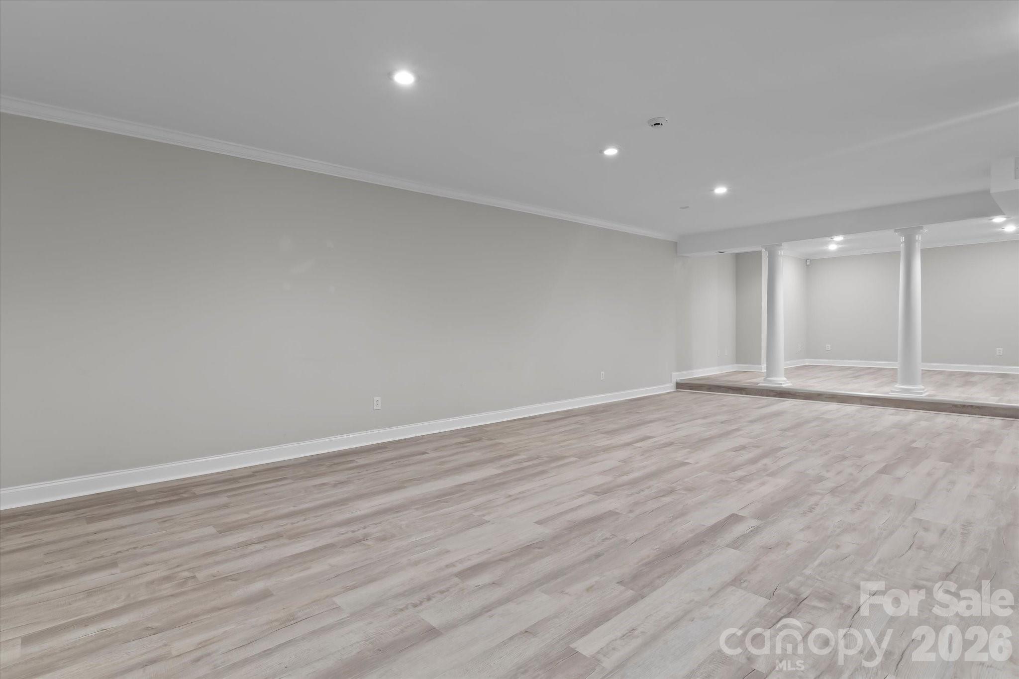 Newly refinished basement. - 139 Morning Dove Lane, Statesville