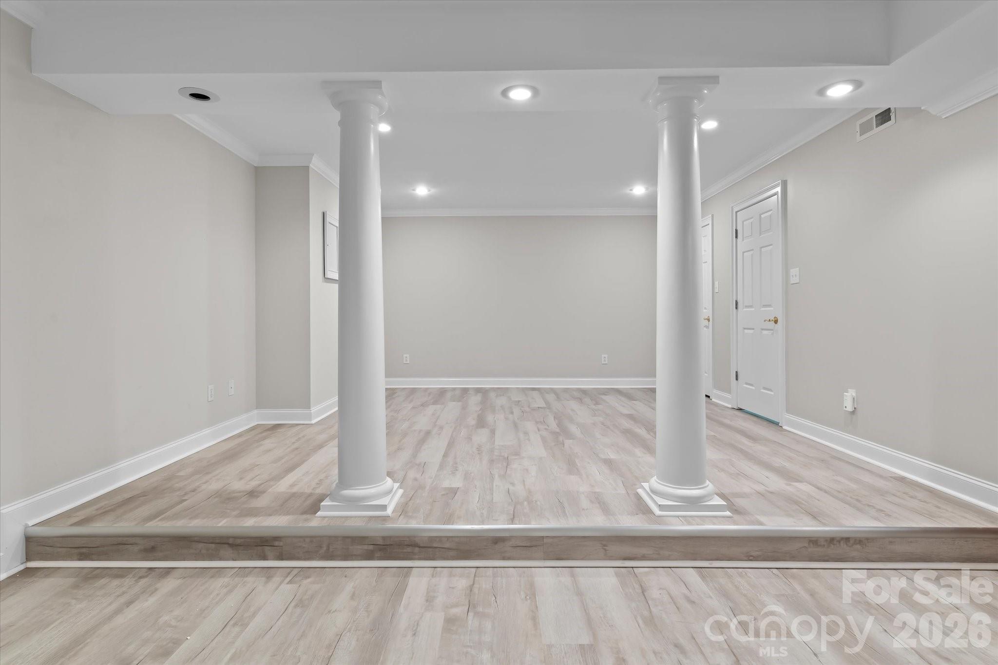 Newly refinished basement. - 139 Morning Dove Lane, Statesville