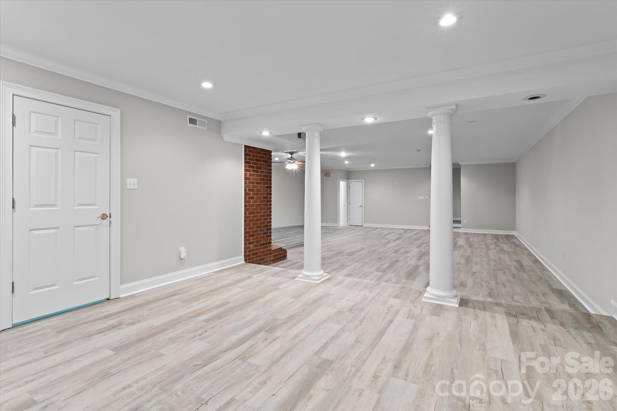 Newly refinished basement. - 139 Morning Dove Lane, Statesville