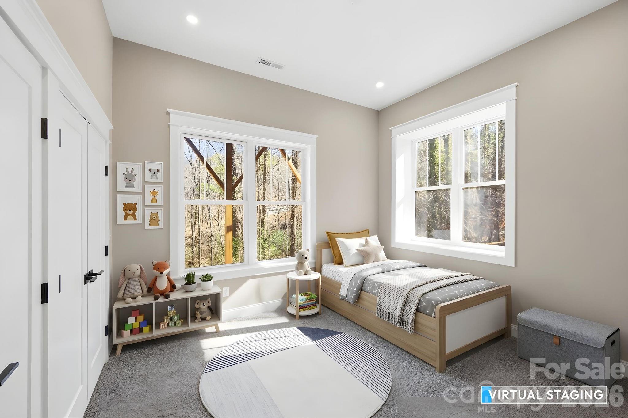Basement Bedroom - 22 Deep Woods Road, Weaverville