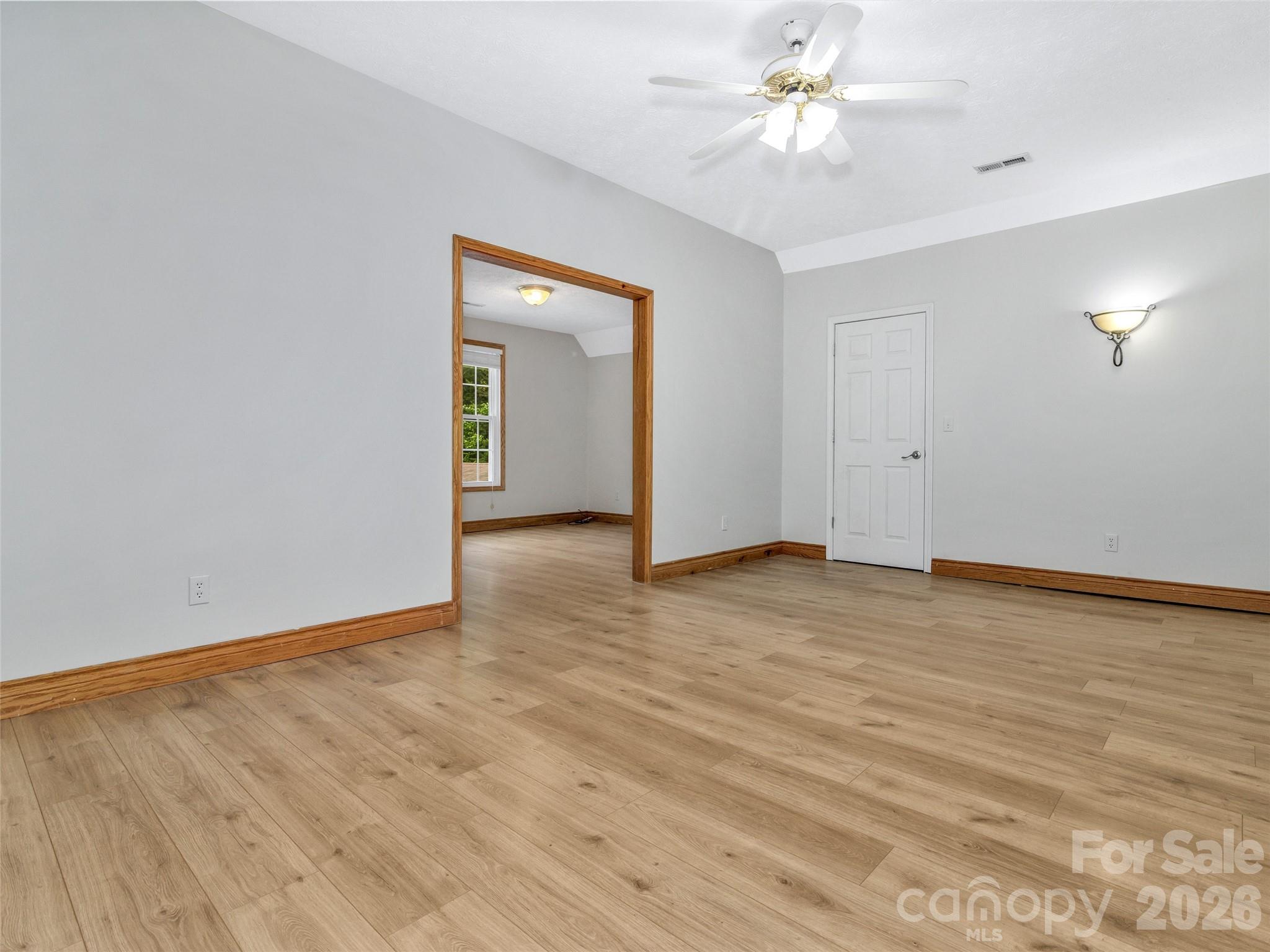 1st upstairs bedroom with it's own bathroom and flex space. - 287 Shady Creek Lane, Hendersonville