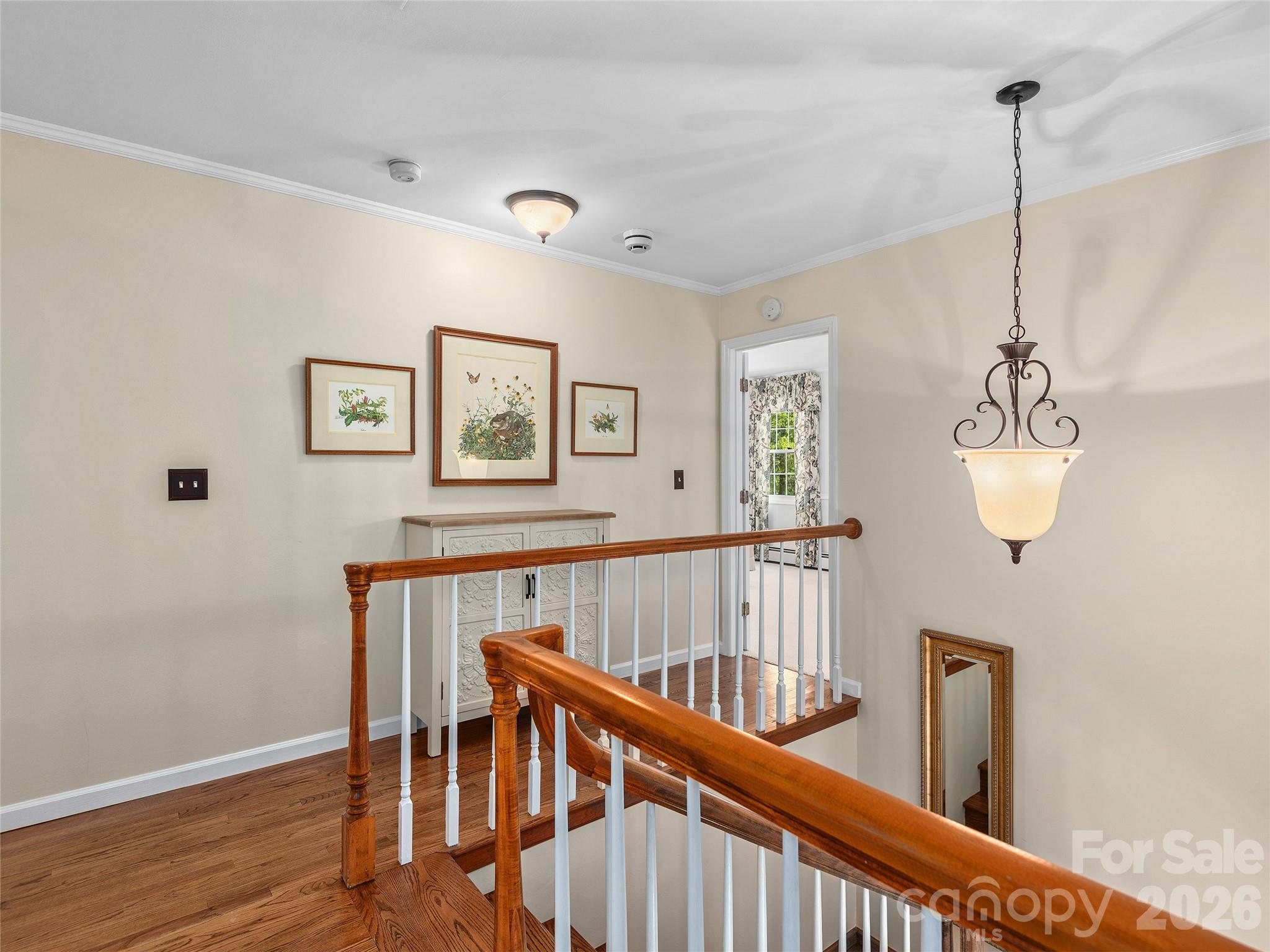 Upstairs hallway - 81 Old Gap Creek Road, Fairview
