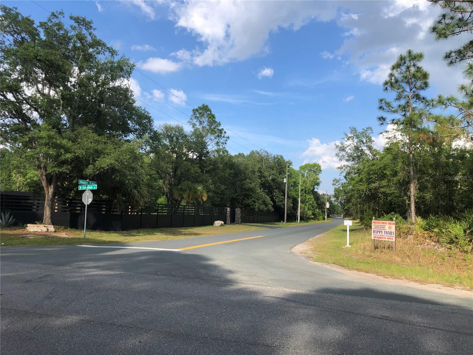 N Goodman and Happy Trails Entrance. - KEEFER TRL, KISSIMMEE