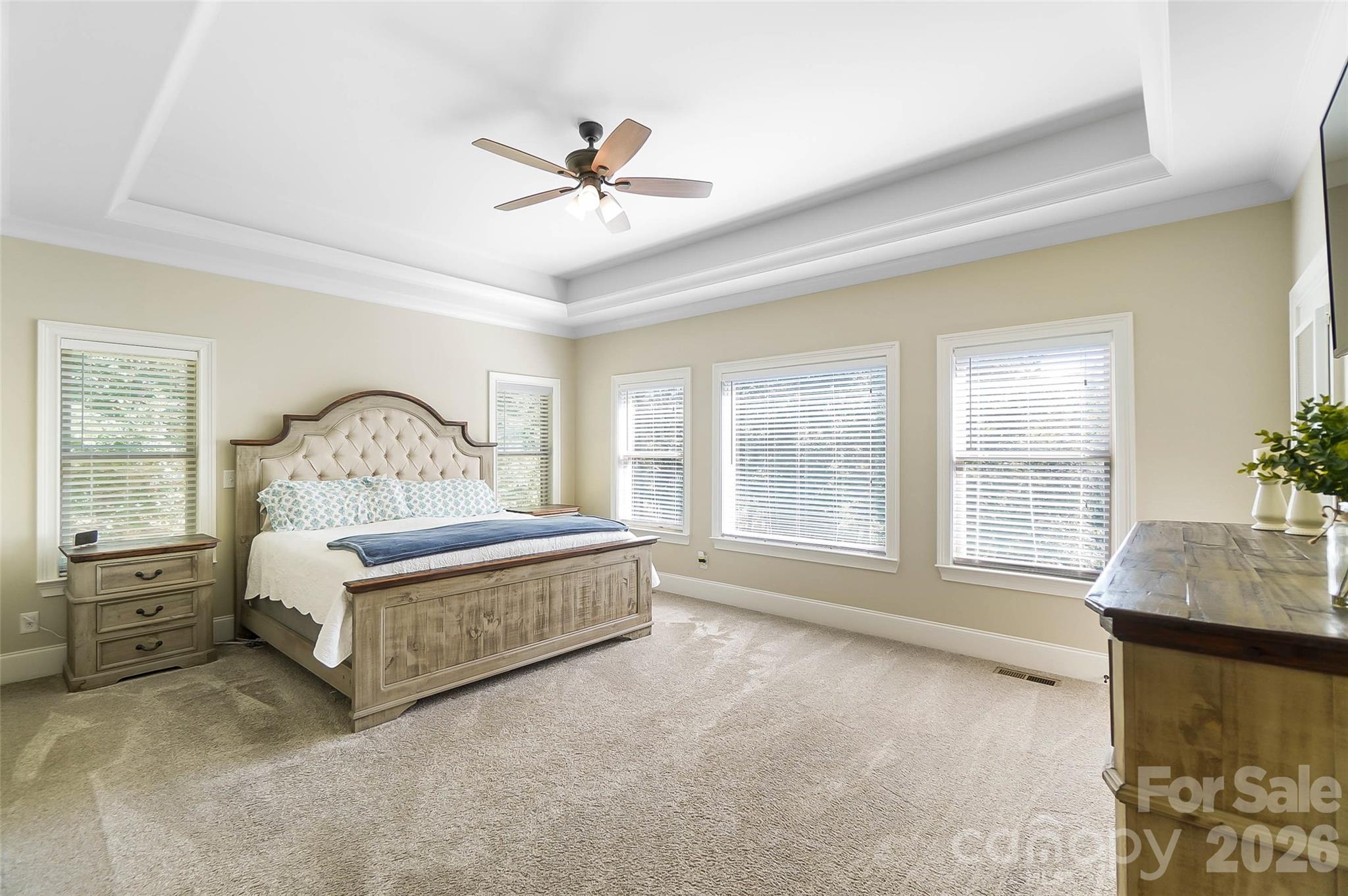 Main-level primary bedroom - 3612 Lake Twitty Drive, Monroe