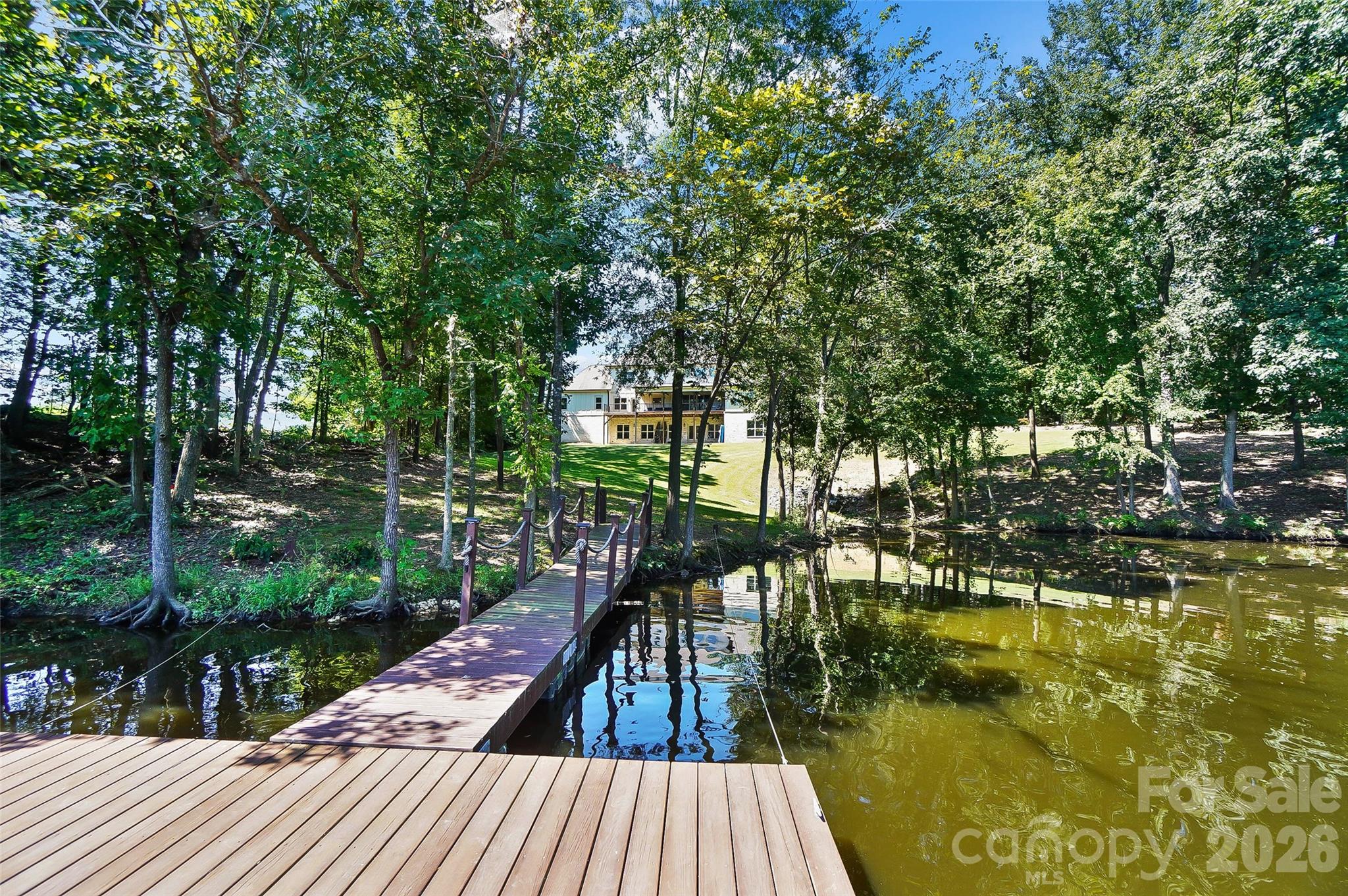 Pier extending into Lake Twitty - 3612 Lake Twitty Drive, Monroe