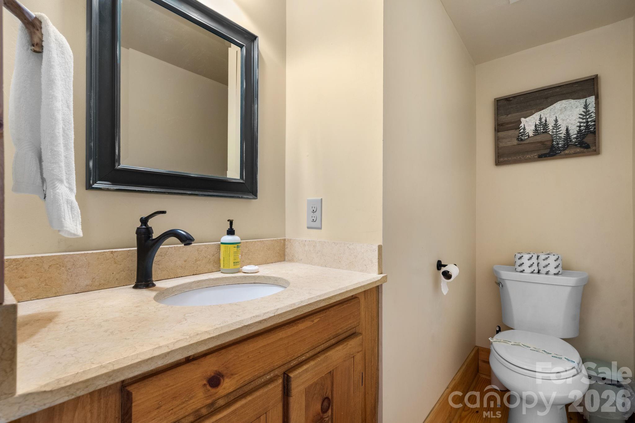 1/2 Bath - Main Floor - 6749 Fire Crest Lane, Lenoir