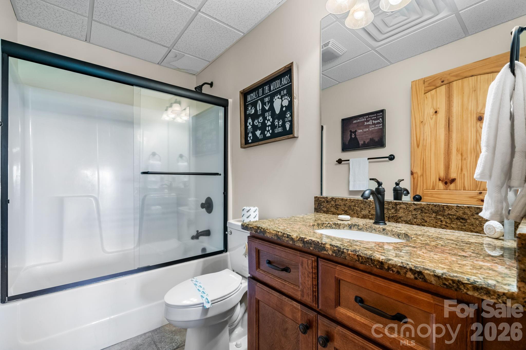 Basement Full Bath - 6749 Fire Crest Lane, Lenoir