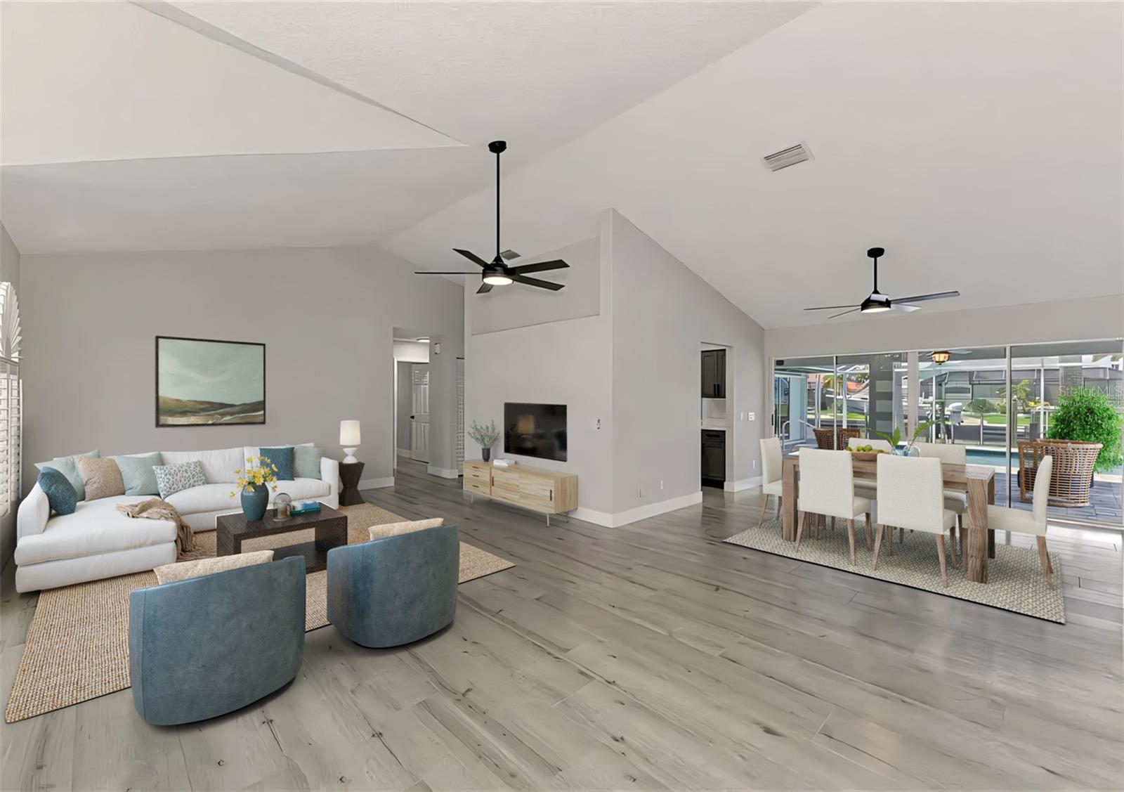 VIRTUALLY STAGED PHOTO - 3077 STONE ST, PORT CHARLOTTE