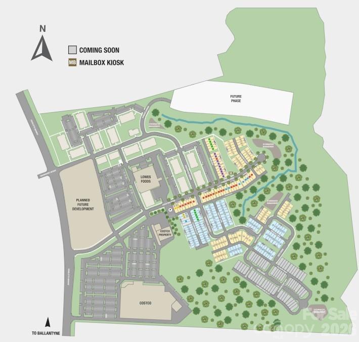 Terraces at the Exchange Community Sitemap - 3912 Clemson Alley, Indian Land