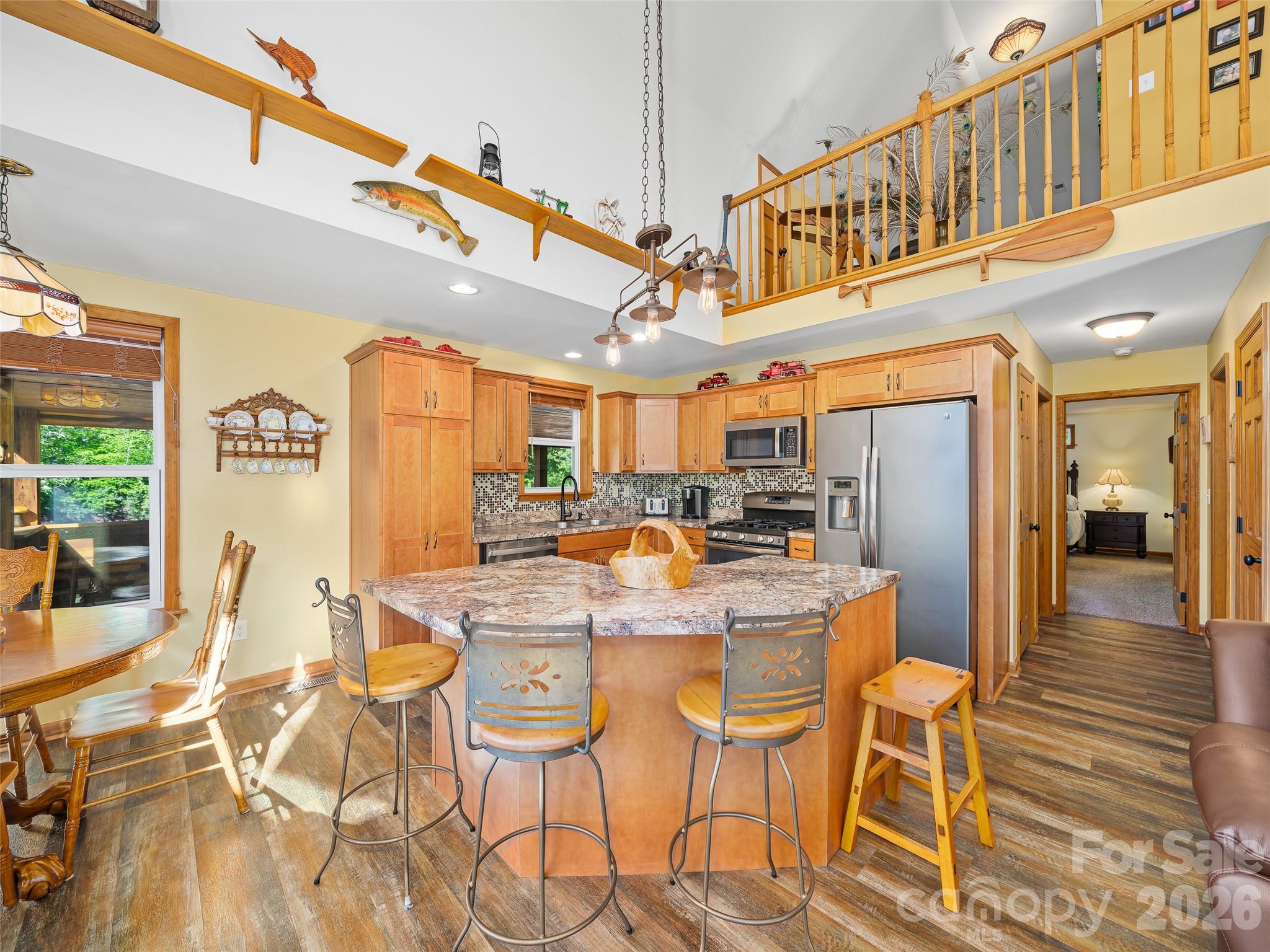 island seating for guest - 326 Ewart Wilson Road, Burnsville