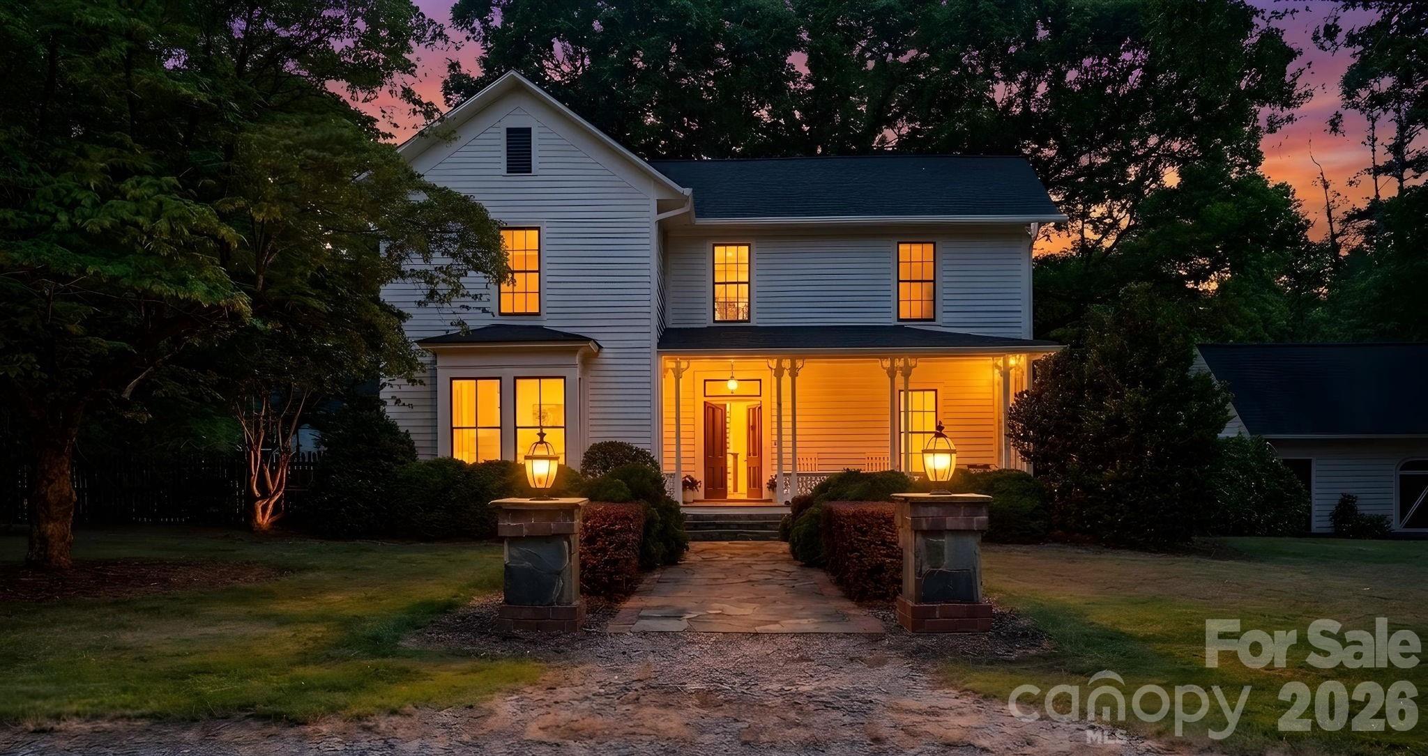 Built in 1883, yet restored and renovated along the way is a true Vernacular 2-story Victorian Farmhouse - 10915 Beatties Ford Road, Huntersville