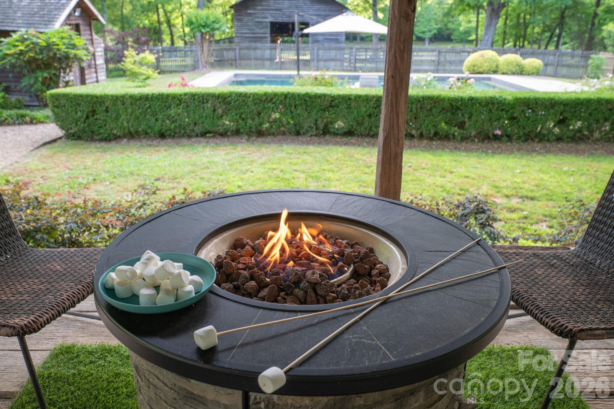 Back porch is a great place to enjoy the views.  (see disclosure) - 10915 Beatties Ford Road, Huntersville