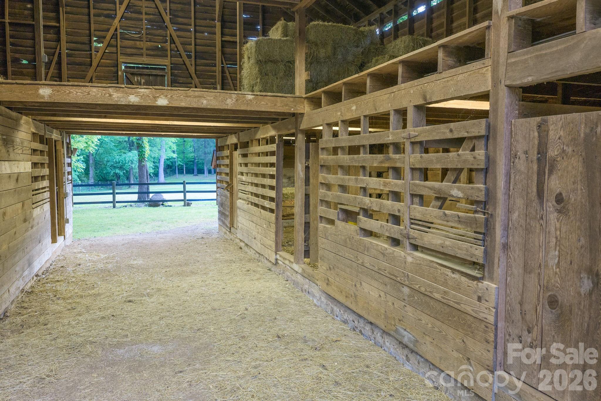 Large hay loft.  Updated electricity. - 10915 Beatties Ford Road, Huntersville