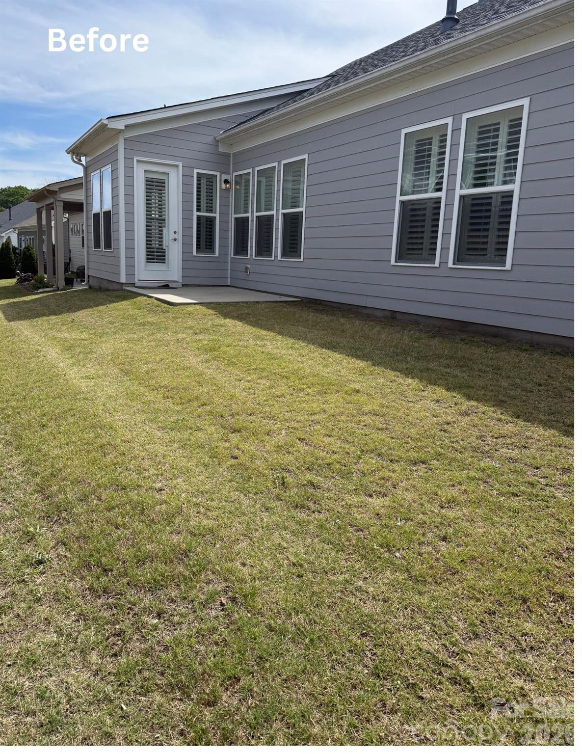 Before...a blank canvas to create the backyard of your dream - 219 Pintail Drive, Monroe