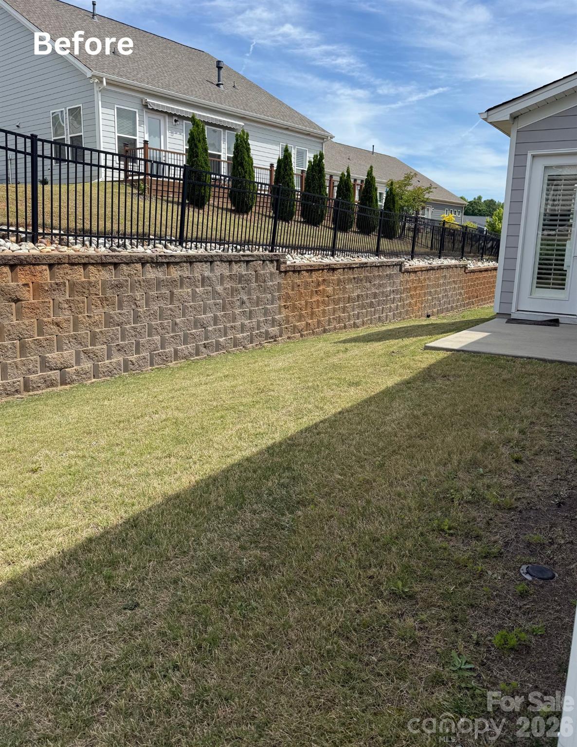Before...a blank canvas to create the backyard of your dream - 219 Pintail Drive, Monroe