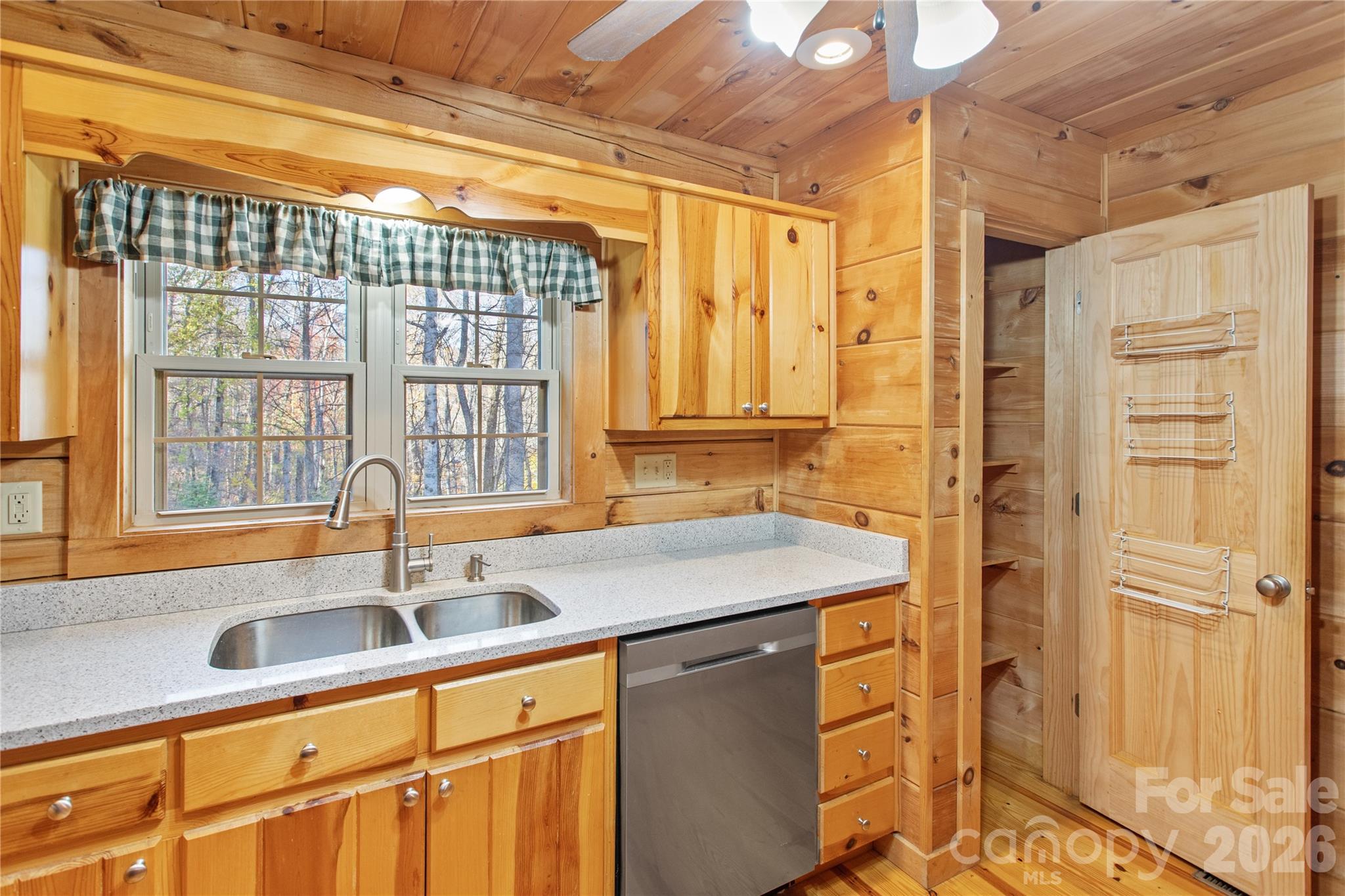 Granite Countertops. Nice Pantry - 17 Aaron Way, Waynesville