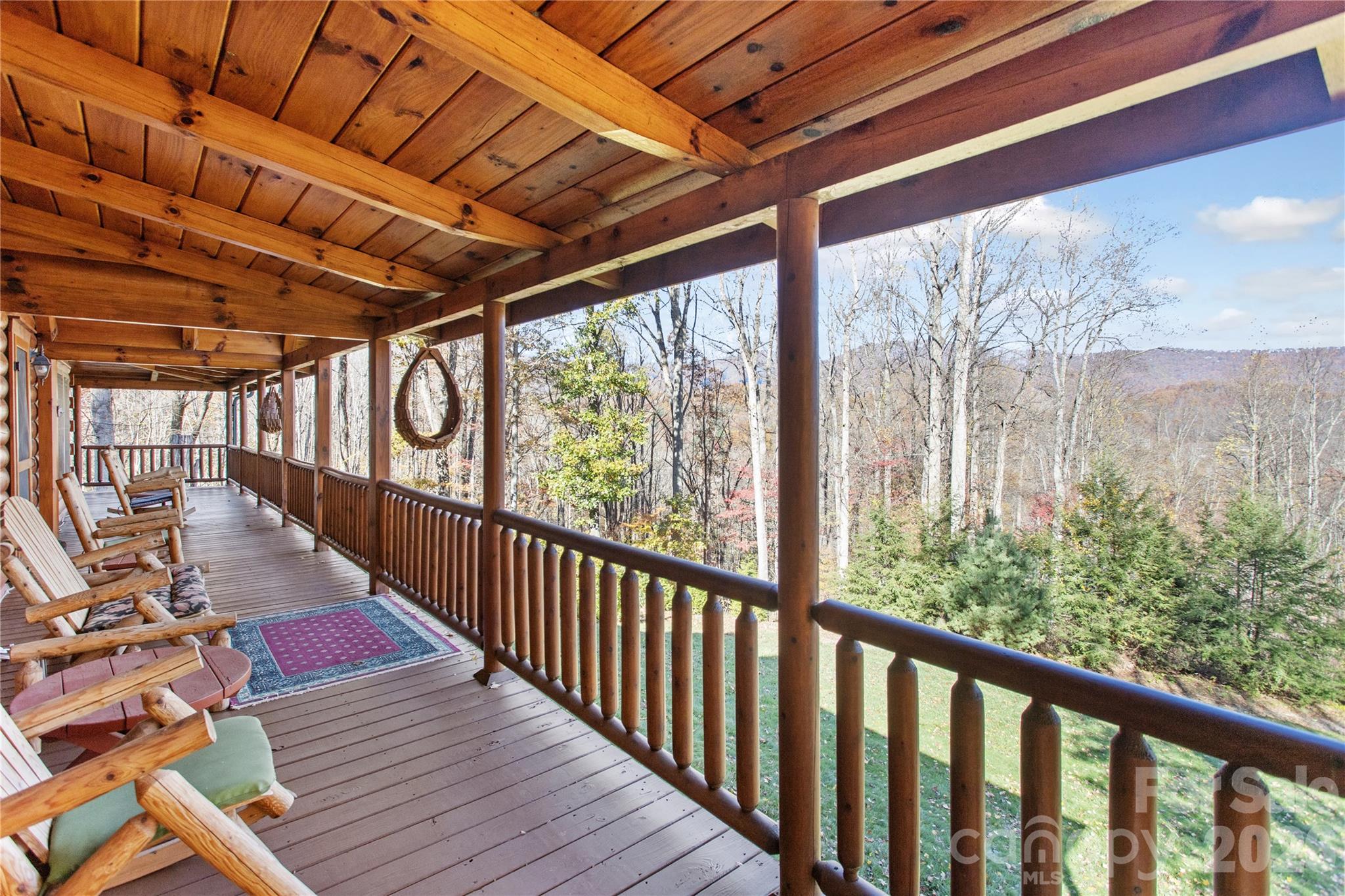 Spacious Porch - 17 Aaron Way, Waynesville