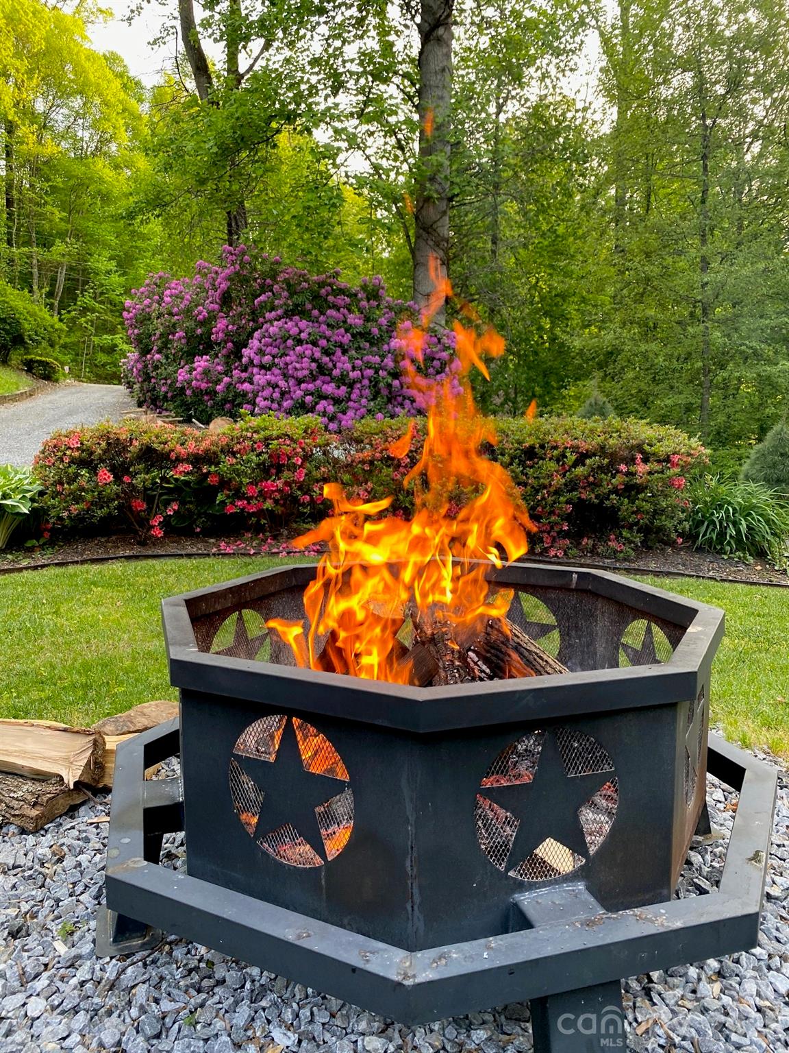 Firepit - 17 Aaron Way, Waynesville