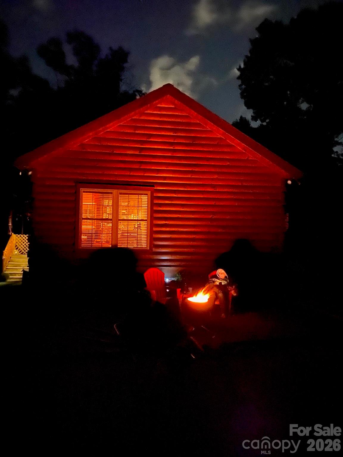 Night View - 17 Aaron Way, Waynesville