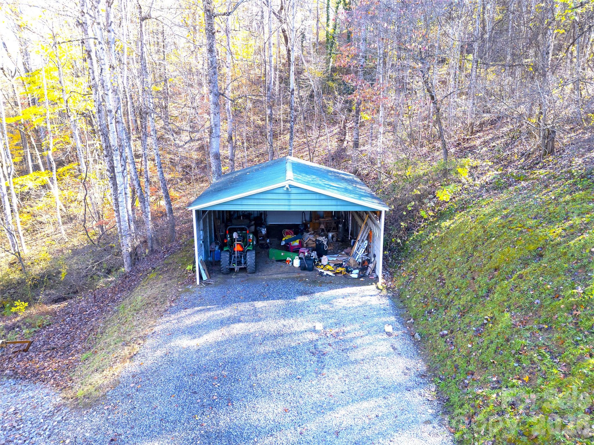Open Storage Area with 30 AMP - 17 Aaron Way, Waynesville