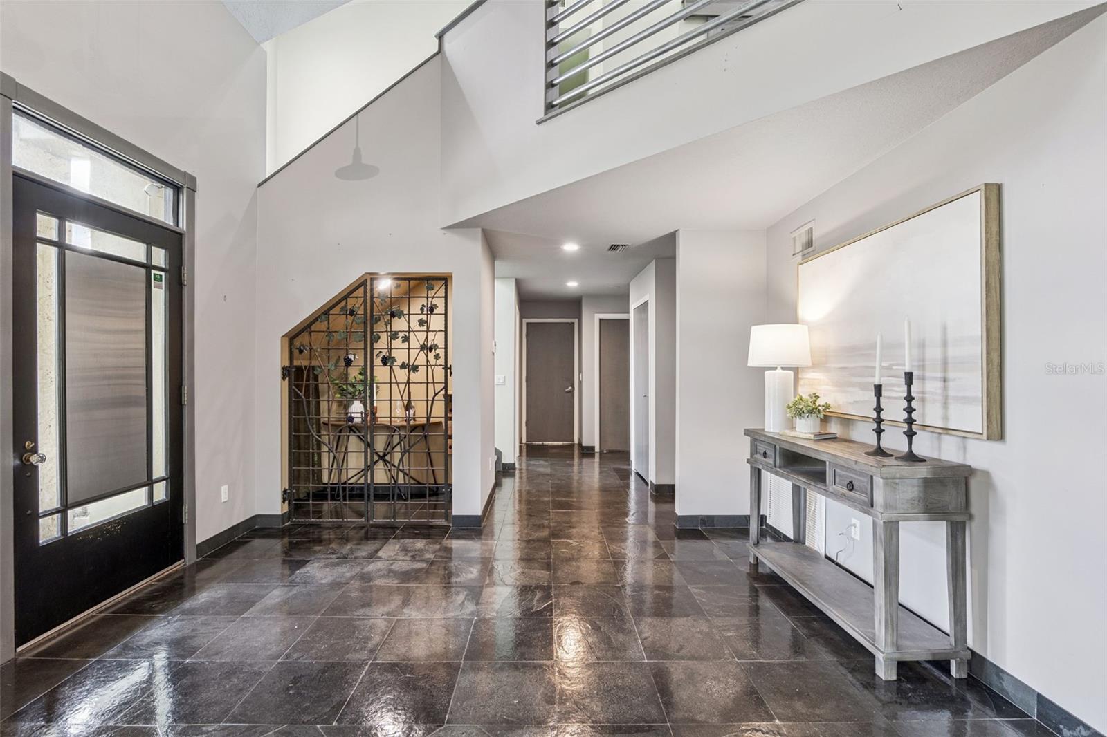 Natural Slate flooring thruout the main living area - 9642 BEAR LAKE RD, APOPKA