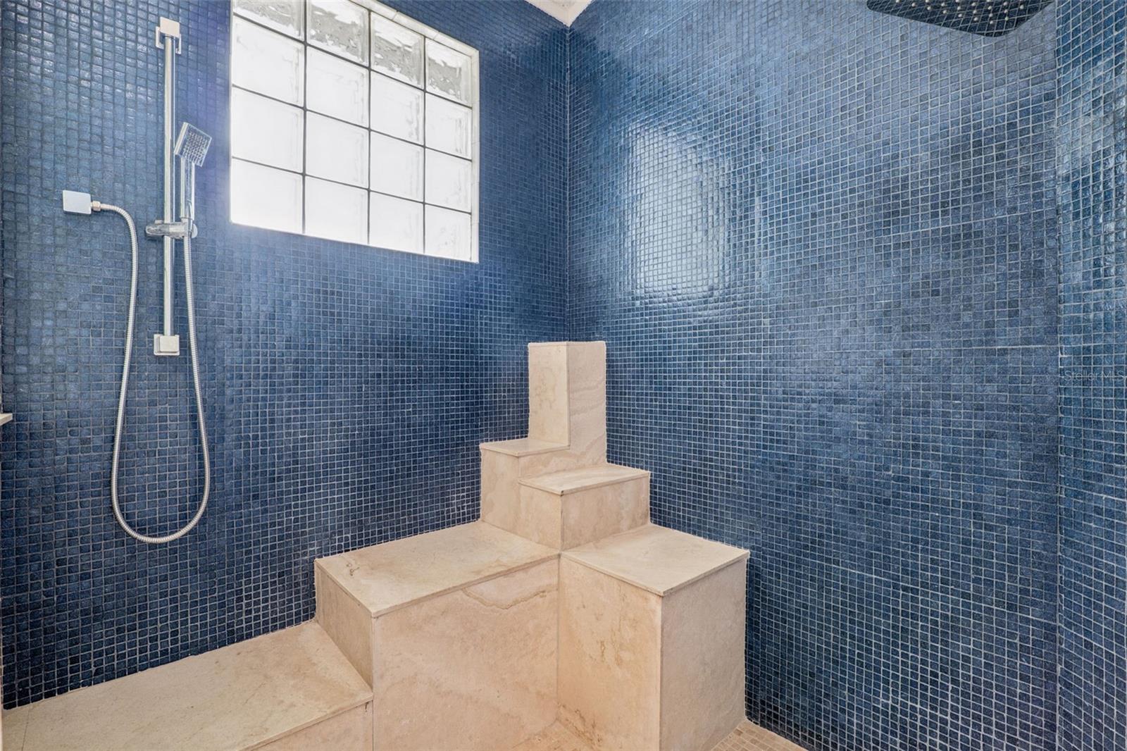 Primary bath shower - 9642 BEAR LAKE RD, APOPKA