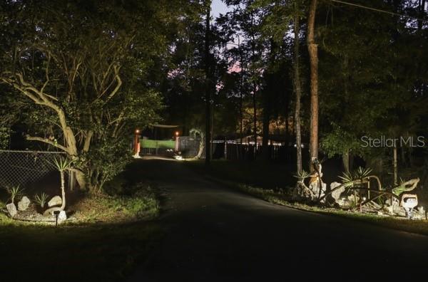 Night Entrance pic - 3630 NW 136TH ST, GAINESVILLE