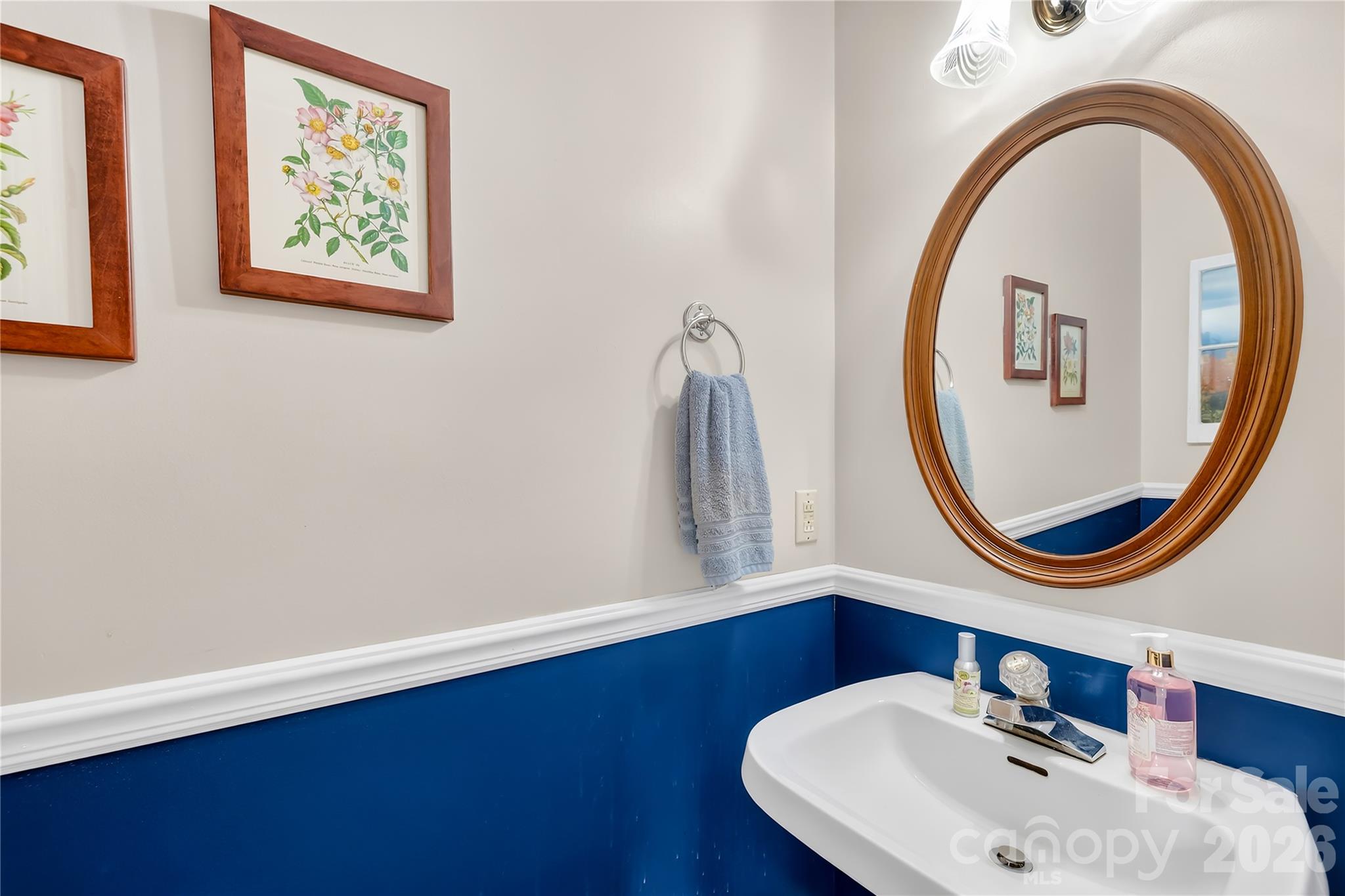 Main level powder room - 1066 Briarcliff Road, Mooresville