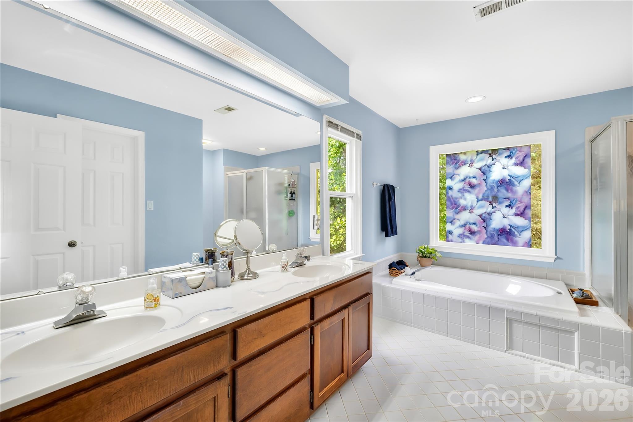 Primary bathroom - 1066 Briarcliff Road, Mooresville