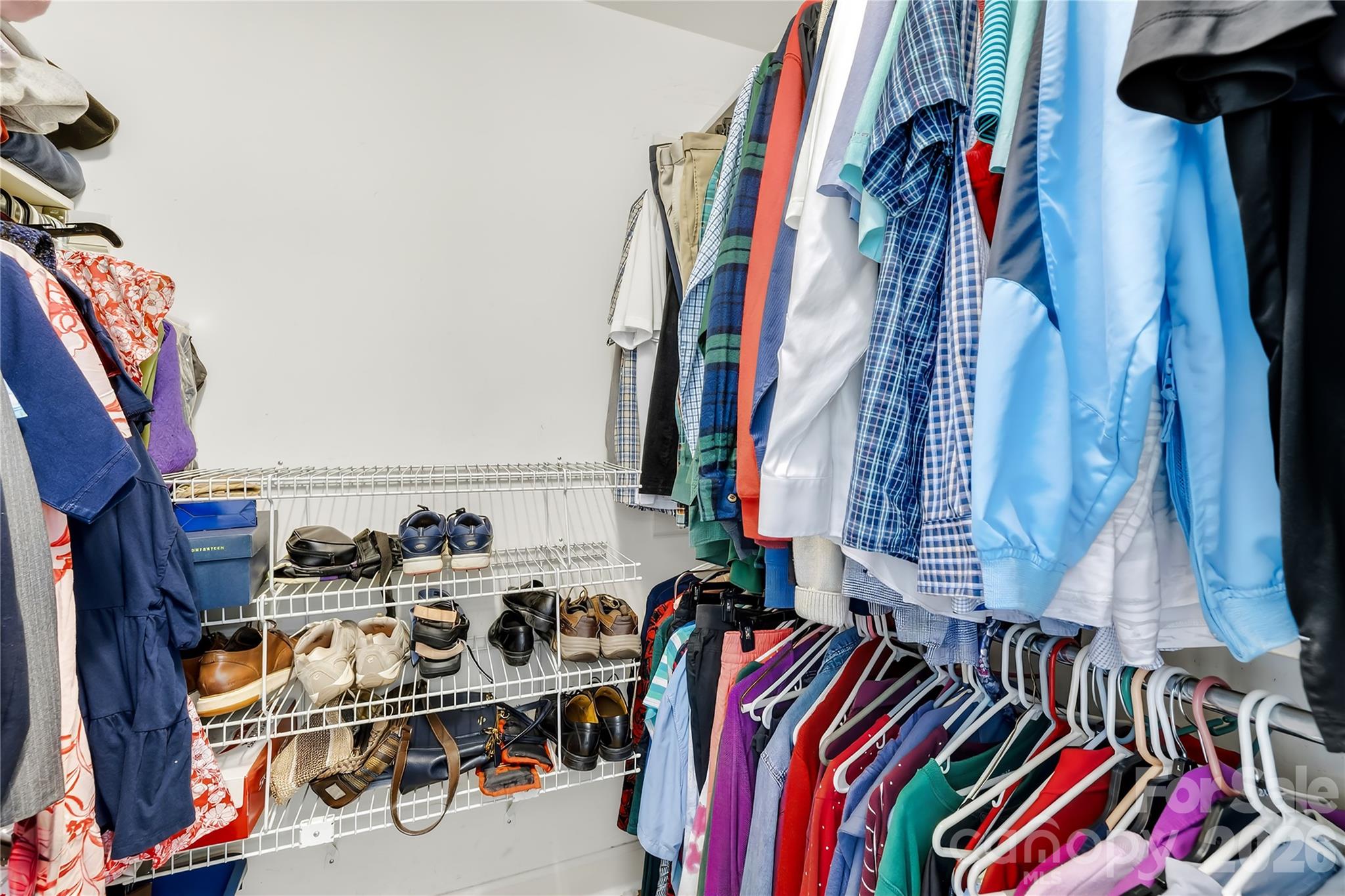 Primary closet - 1066 Briarcliff Road, Mooresville
