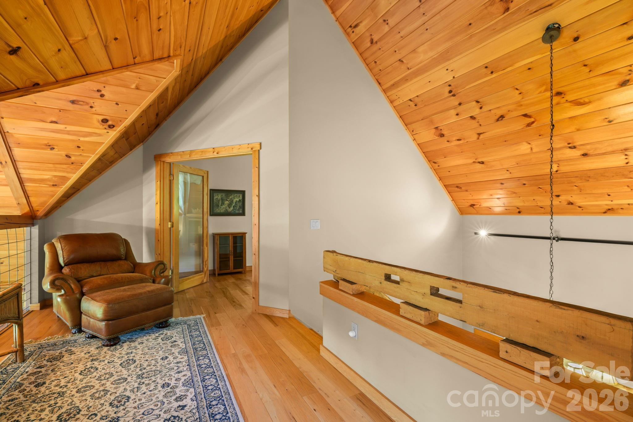 Sitting Area in Loft - 167 Wild Orchid Trail, Bryson City