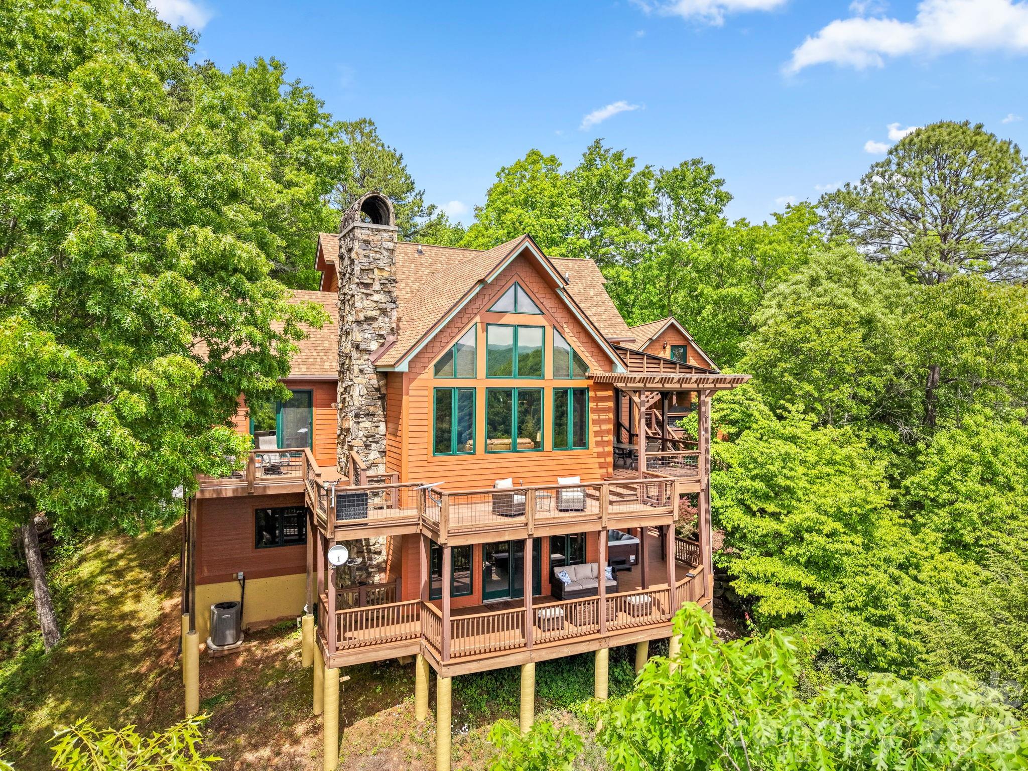 Brand New Roofing and Trex Decking - 167 Wild Orchid Trail, Bryson City