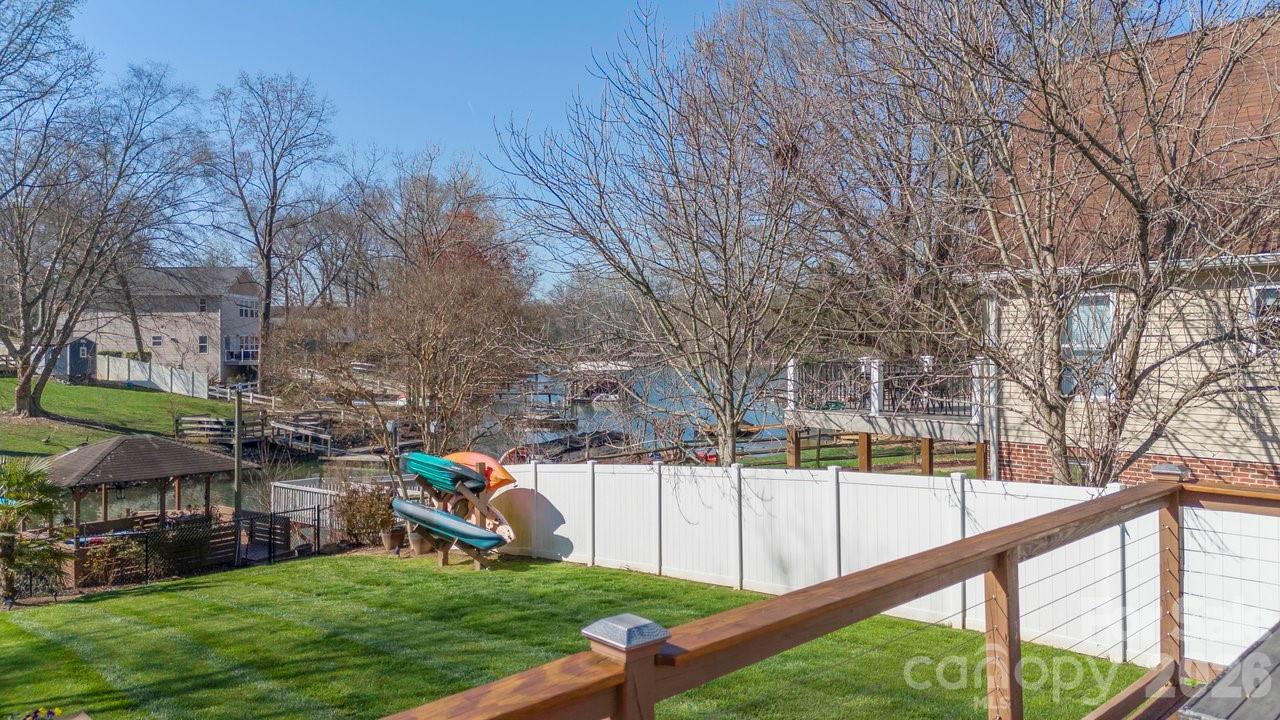 Deck views of Lake Norman - 141 Bluewing Lane, Mooresville