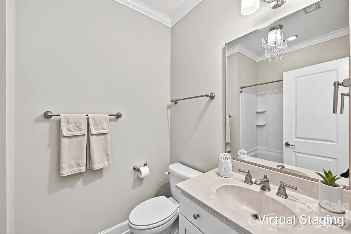 3rd Full bath on Upper Level - 249 Stone Mountain Way, Denver